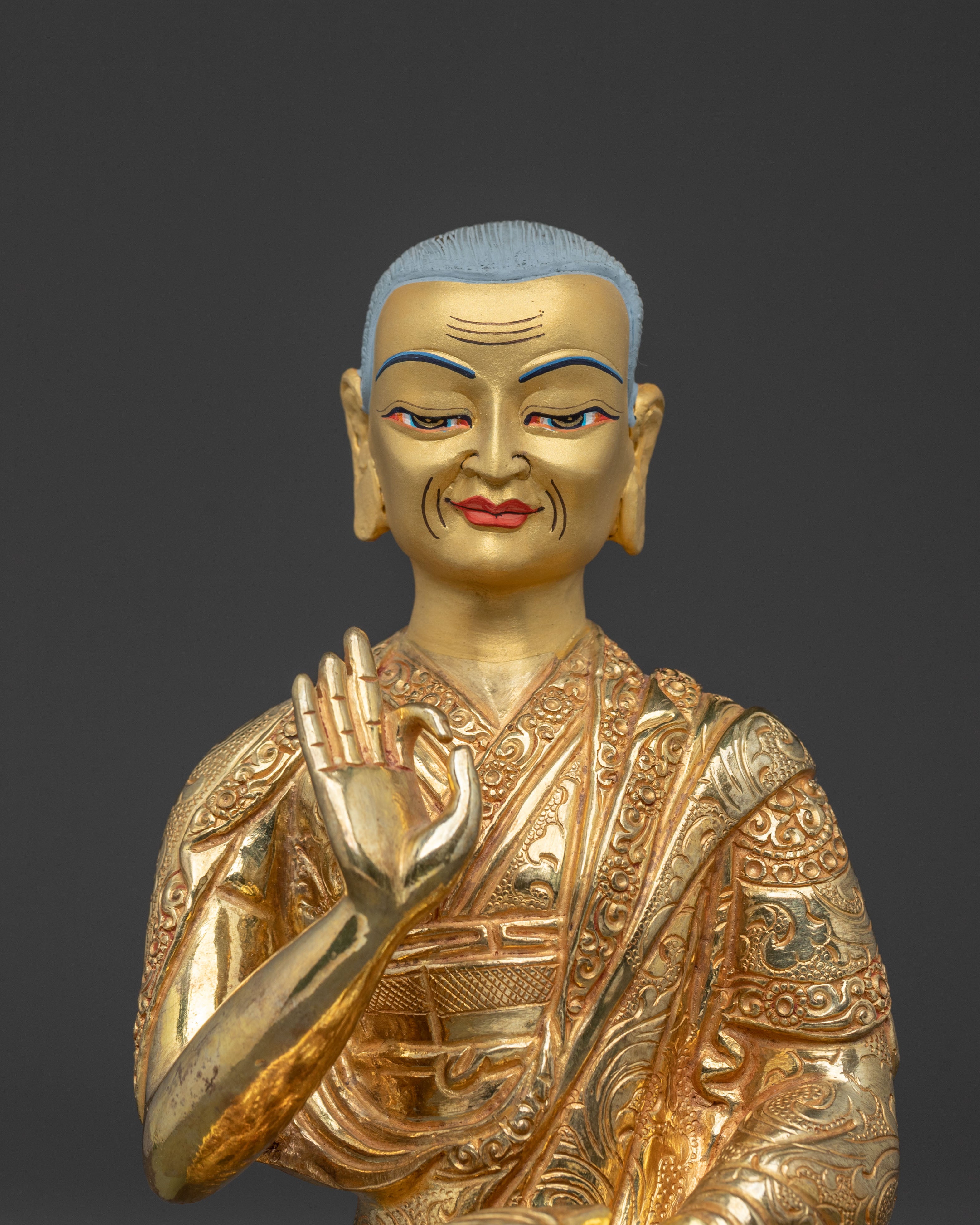 Tsongkhapa with Disciples Statue Set | Home Decor