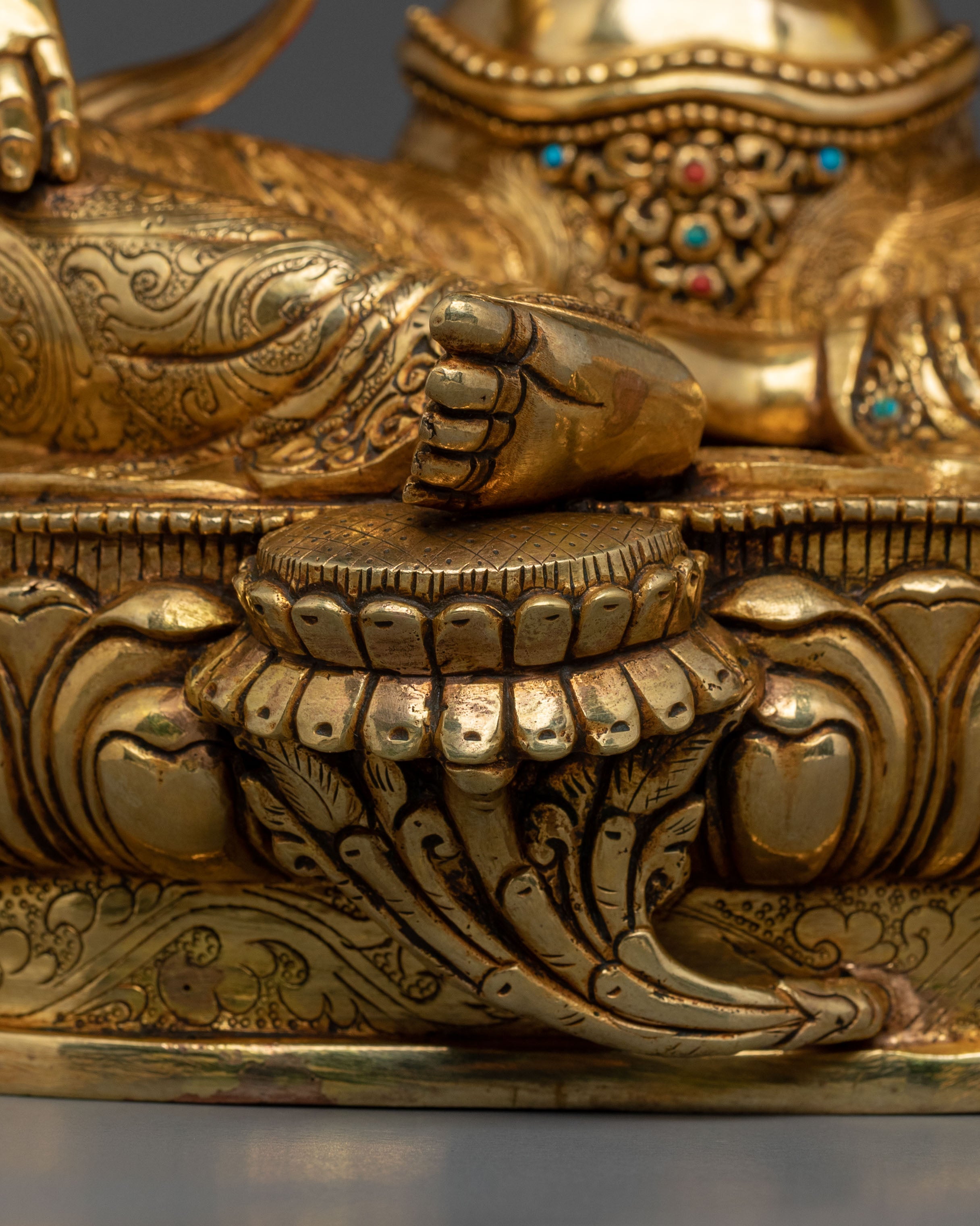 Sacred Traditional Green Tara Statue | Buddhist Goddess