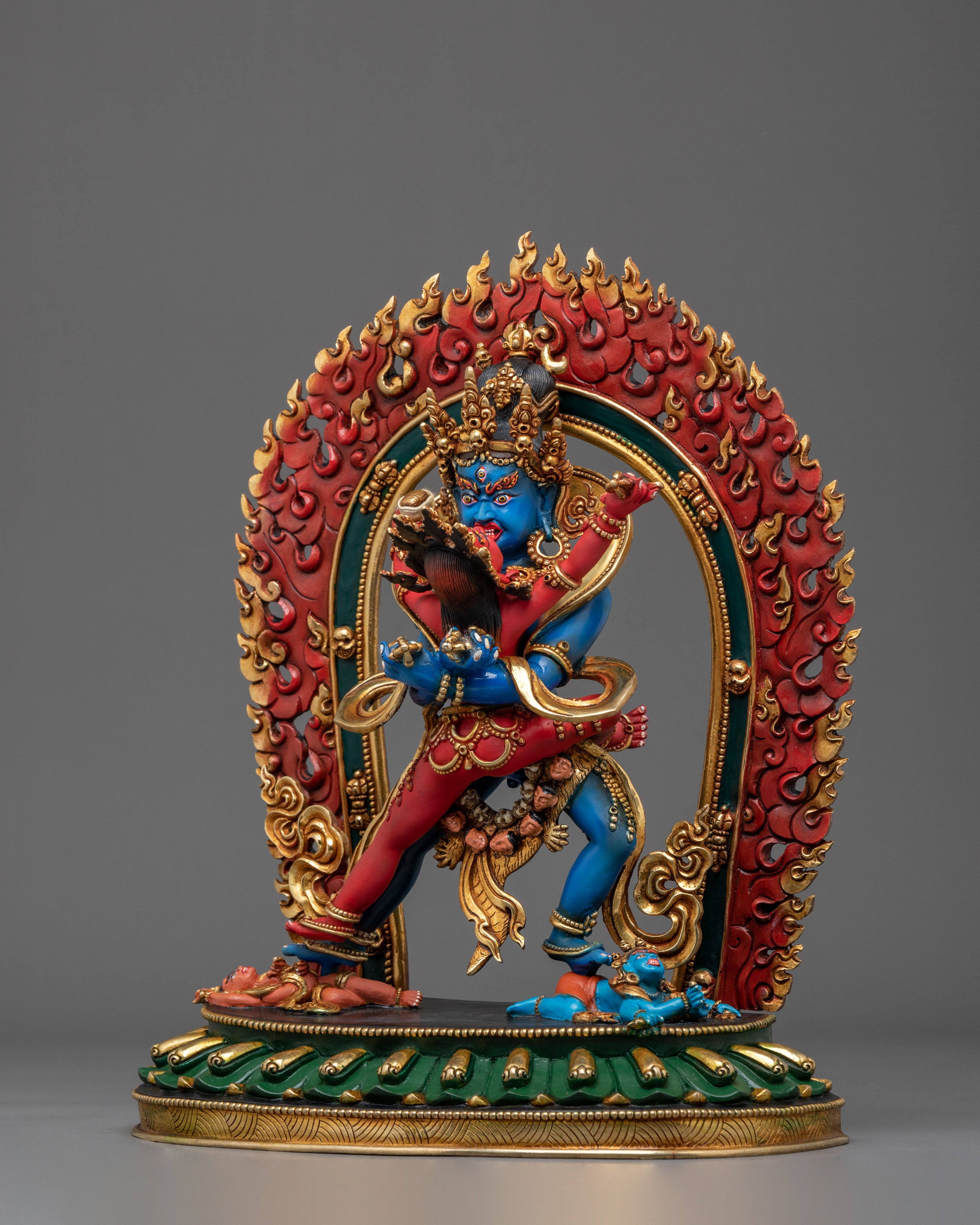 Chakrasamvara Copper Sculpture | Home Decor