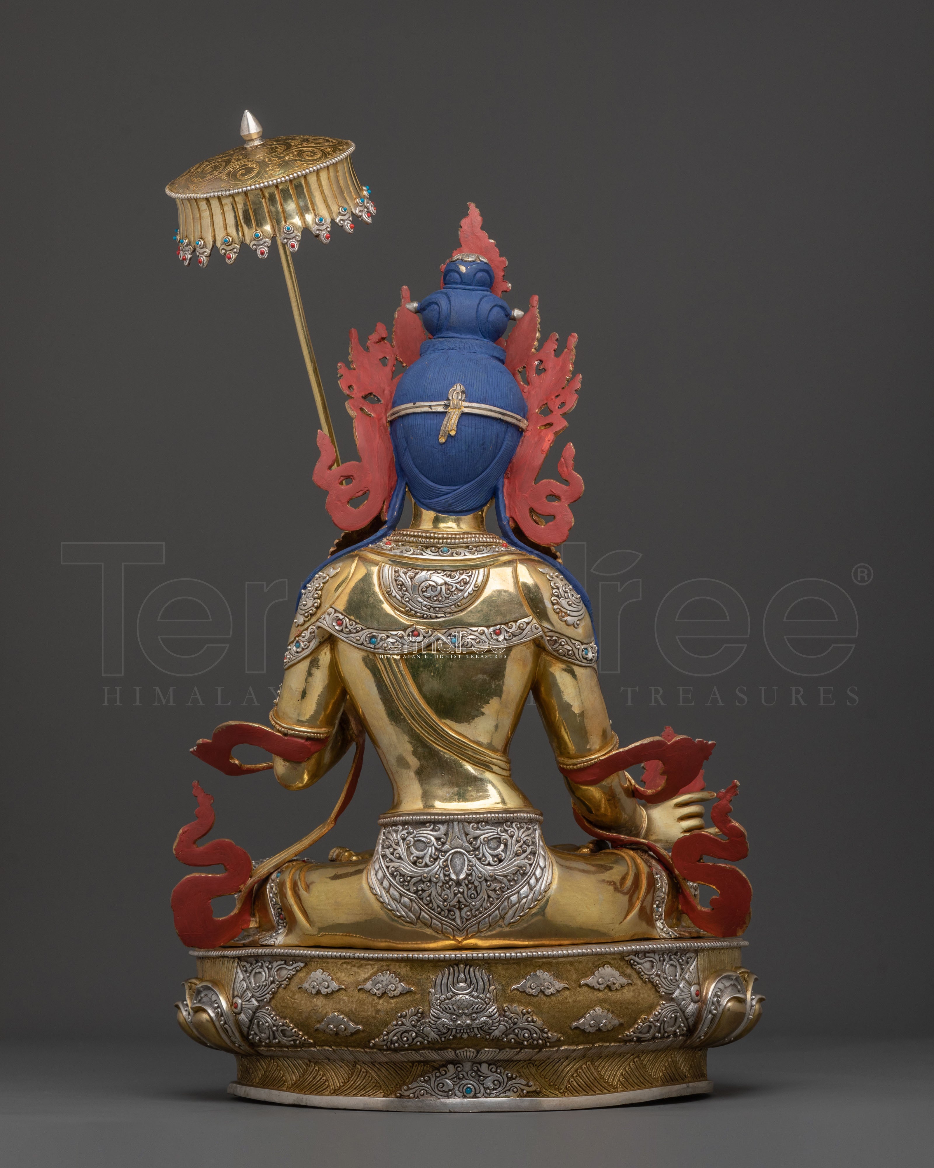 Goddess Dukkar Statue | White Umbrella Goddess of Protection