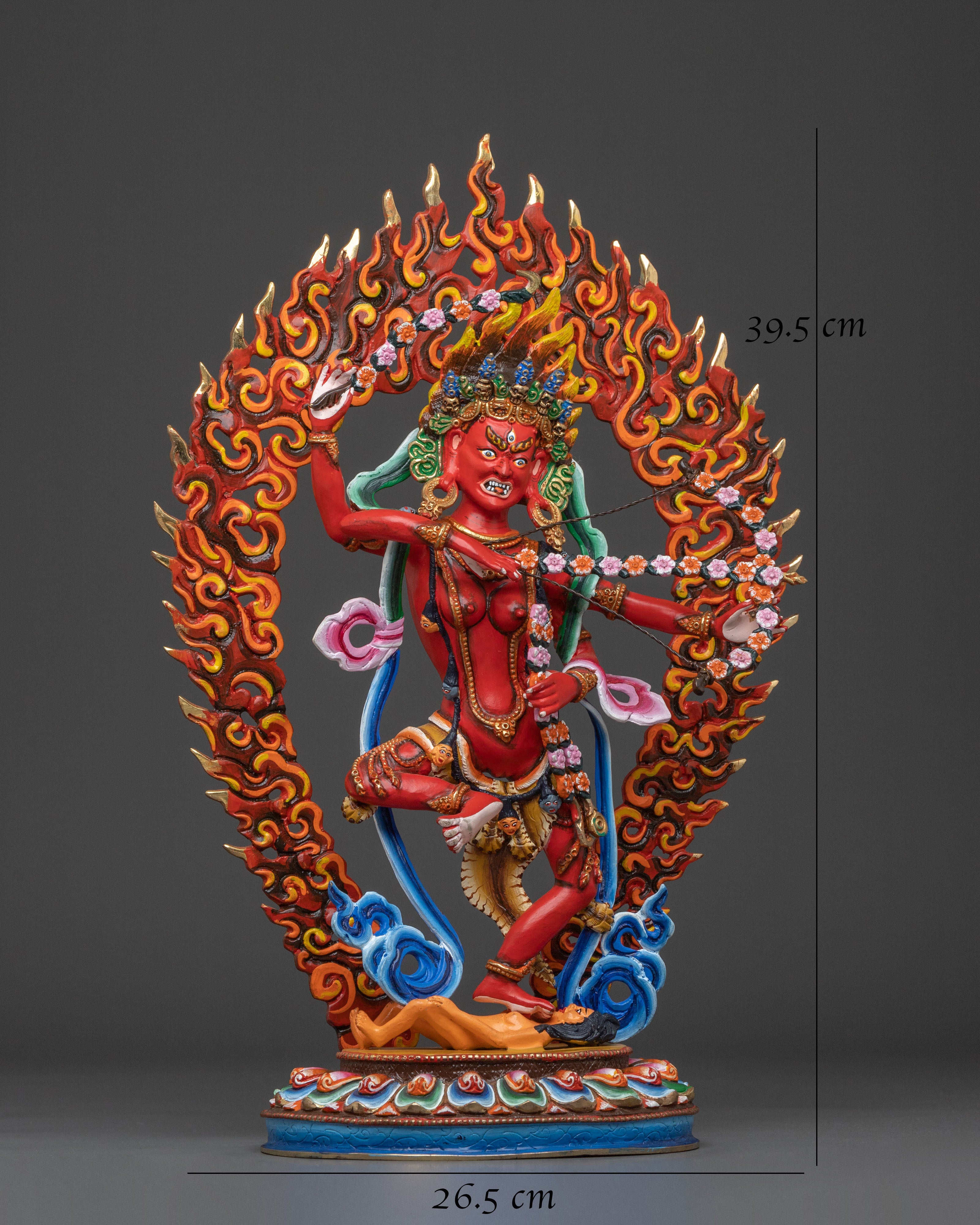 Kurukulla Sacred Figurine | Tibetan Buddhist Decor