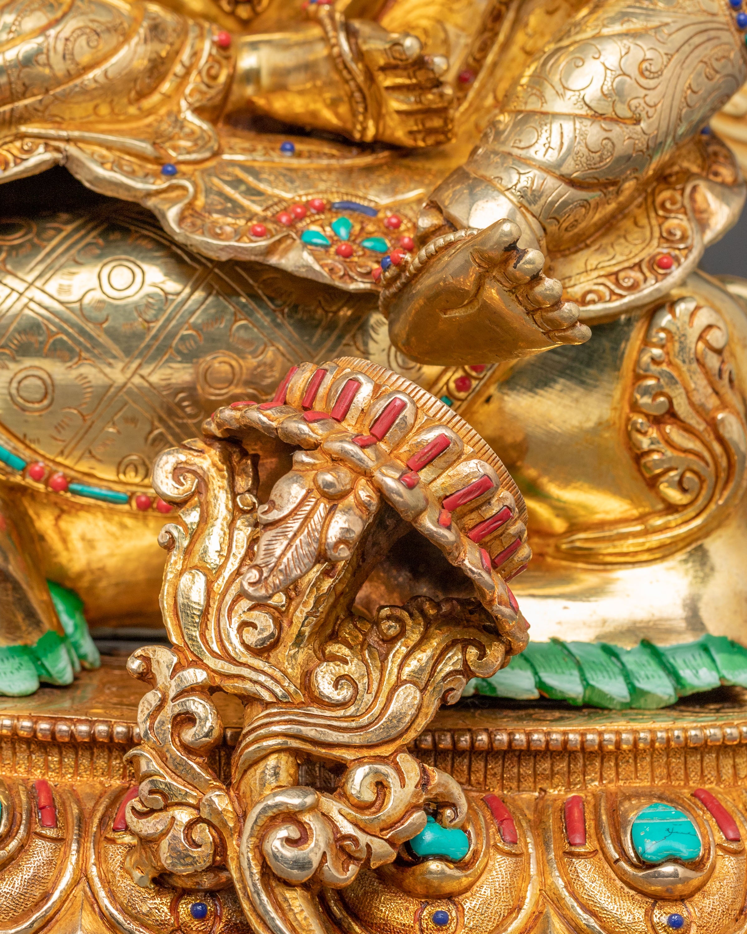 Radiant Namtoshe Statue: Divine Protector of the Dharma