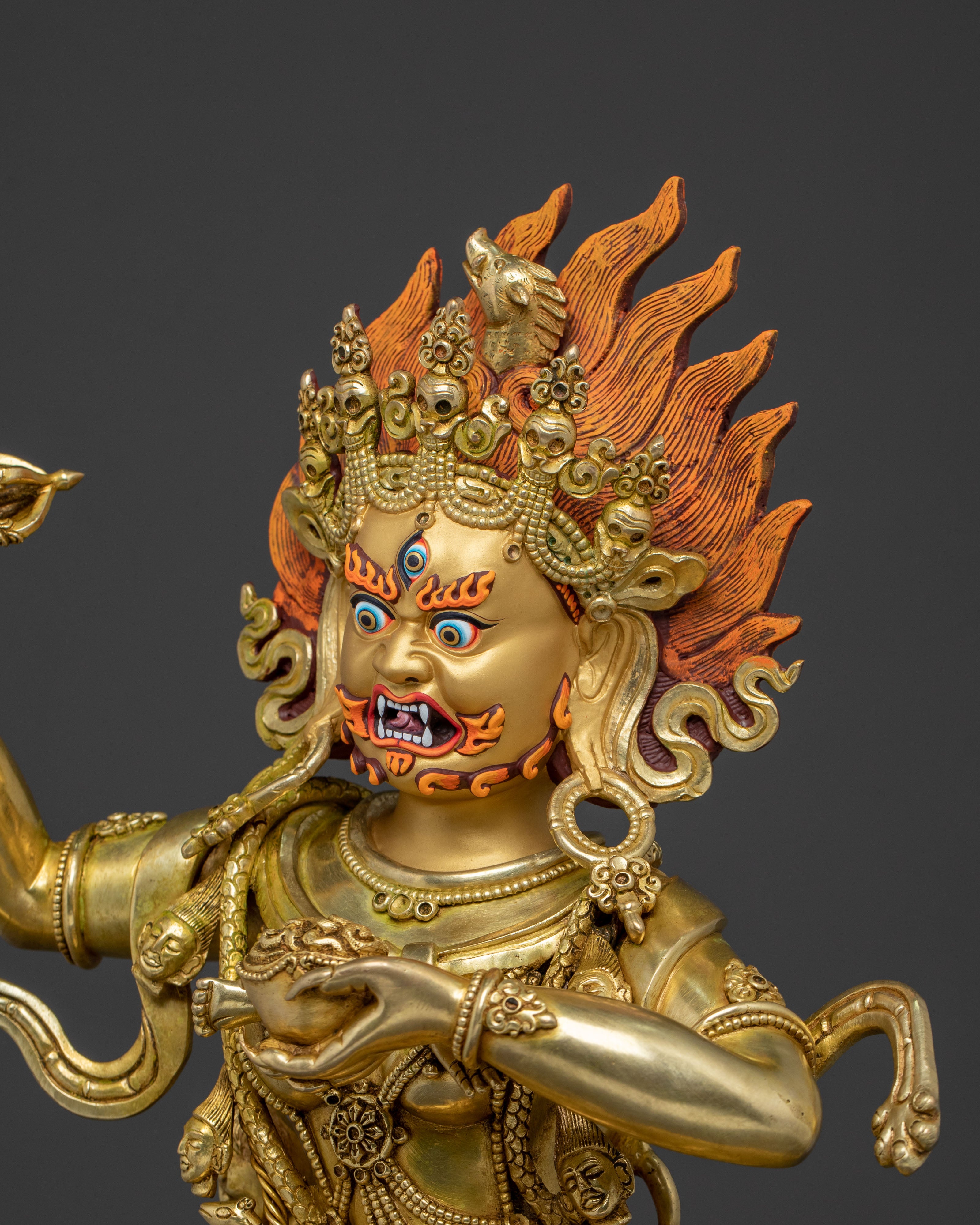 Troma Nagmo Spiritual Statue: Fierce Dakini of Transformation