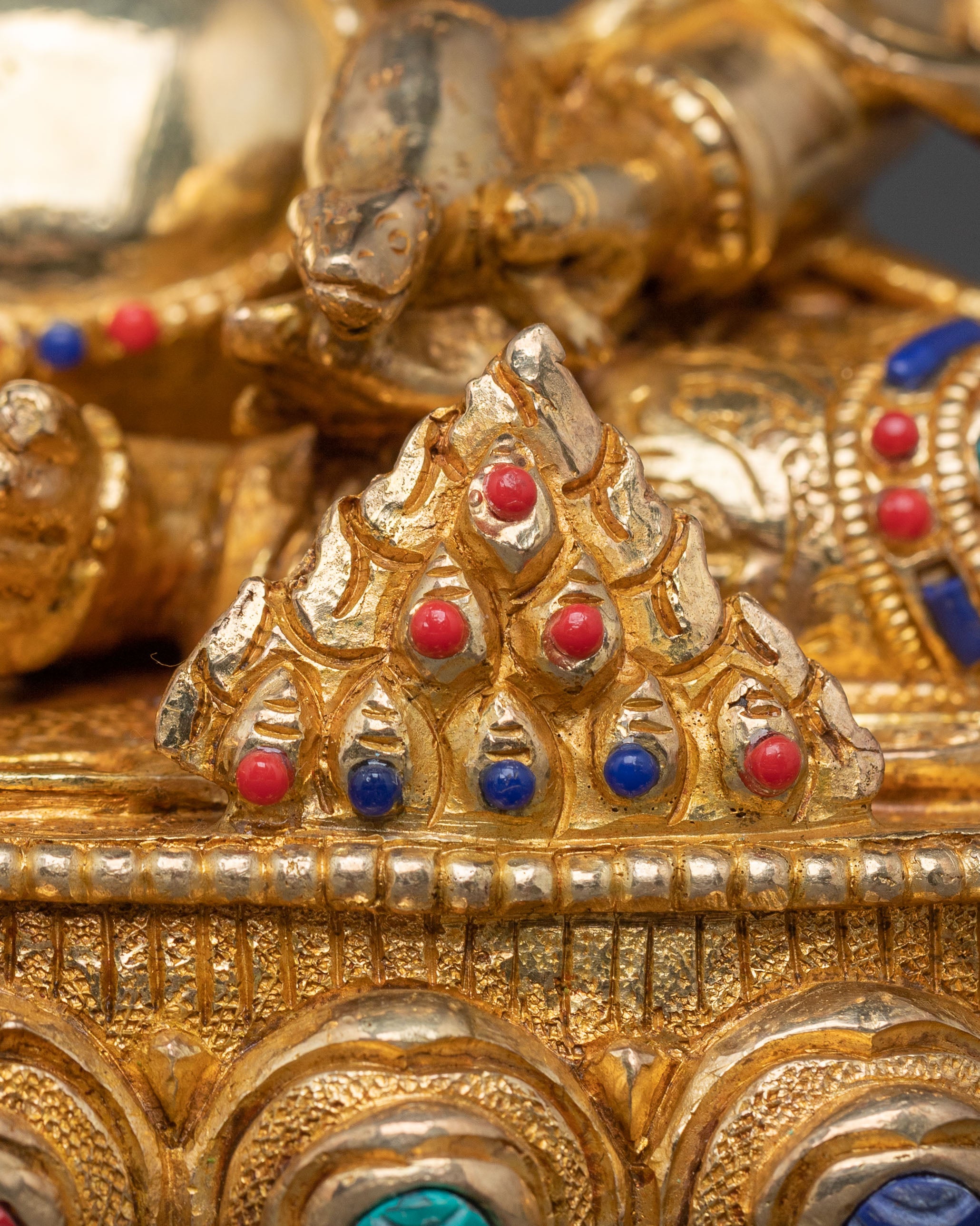 Dzambhala Yellow Wealth Deity Statue