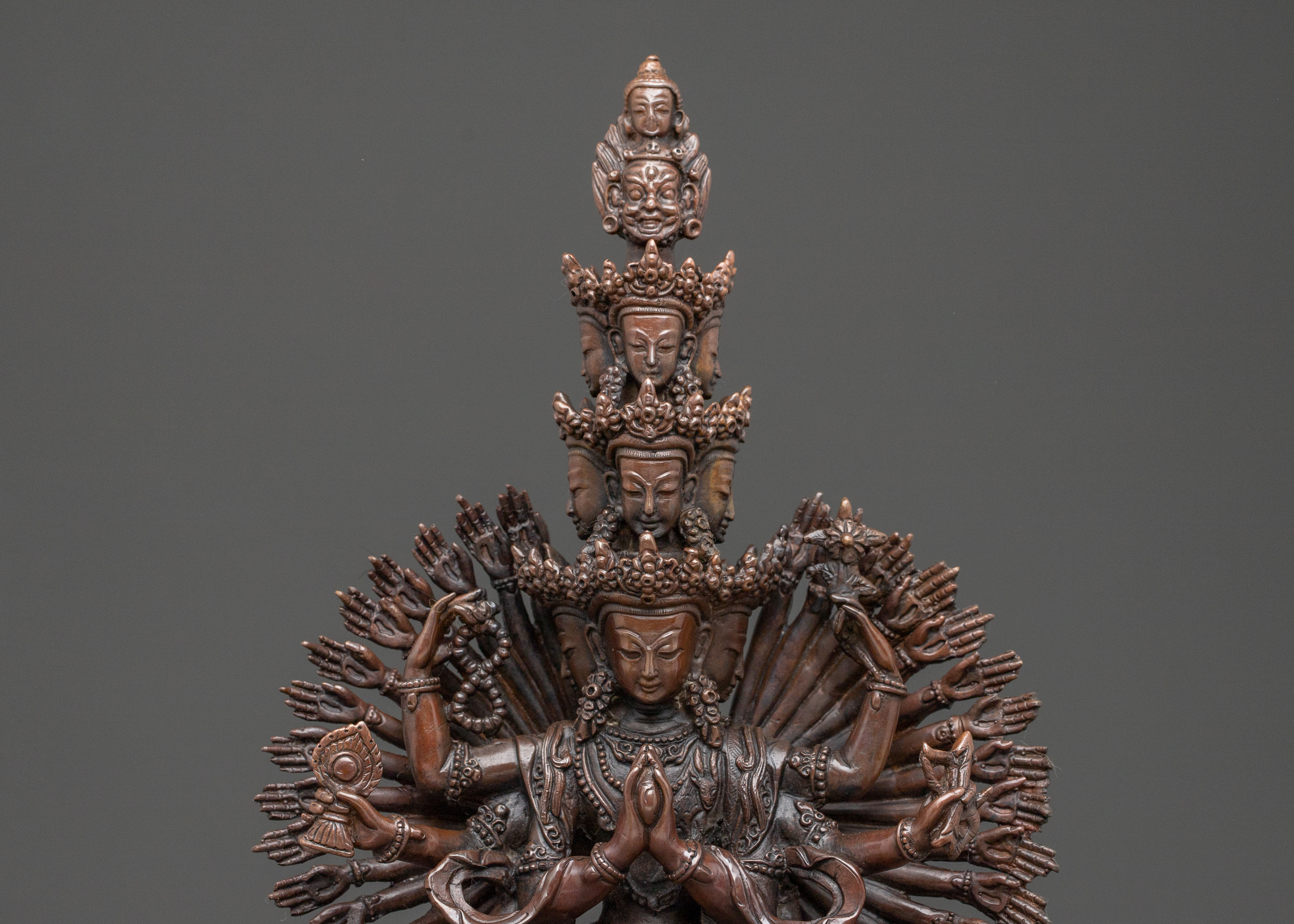 1000 Armed Chenrezig Handcrafted Statue | Altar Decor