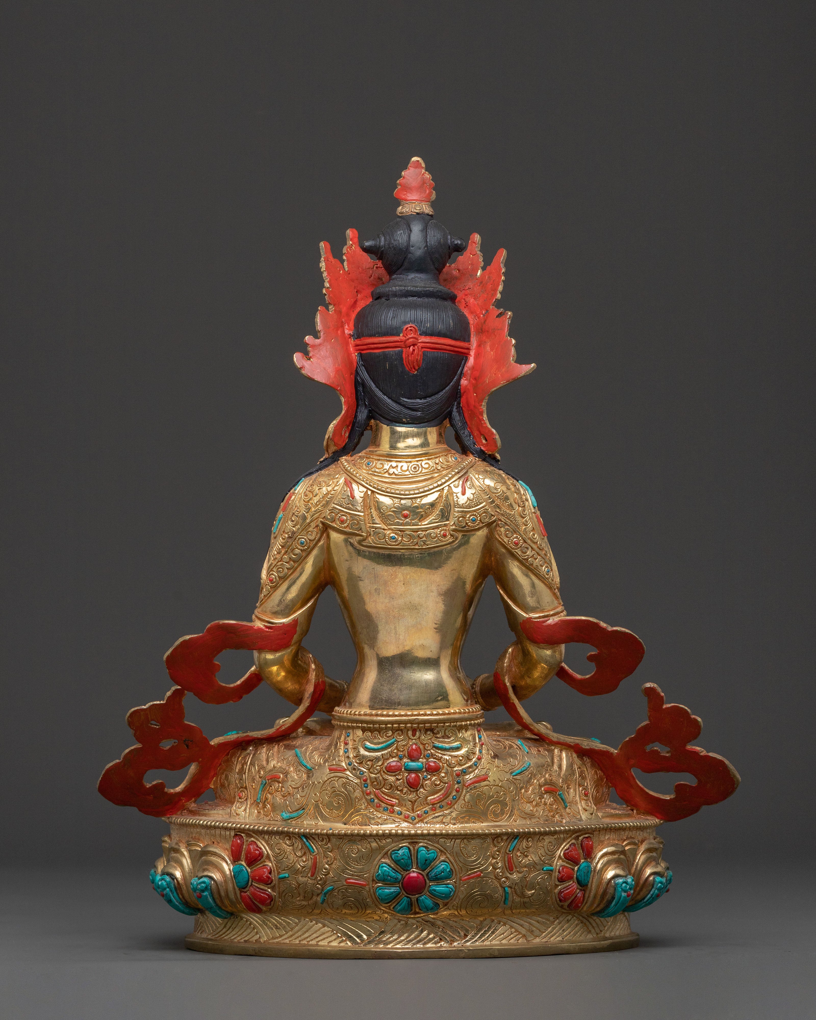 Amitayus Spiritual Statue | Deity of Longevity