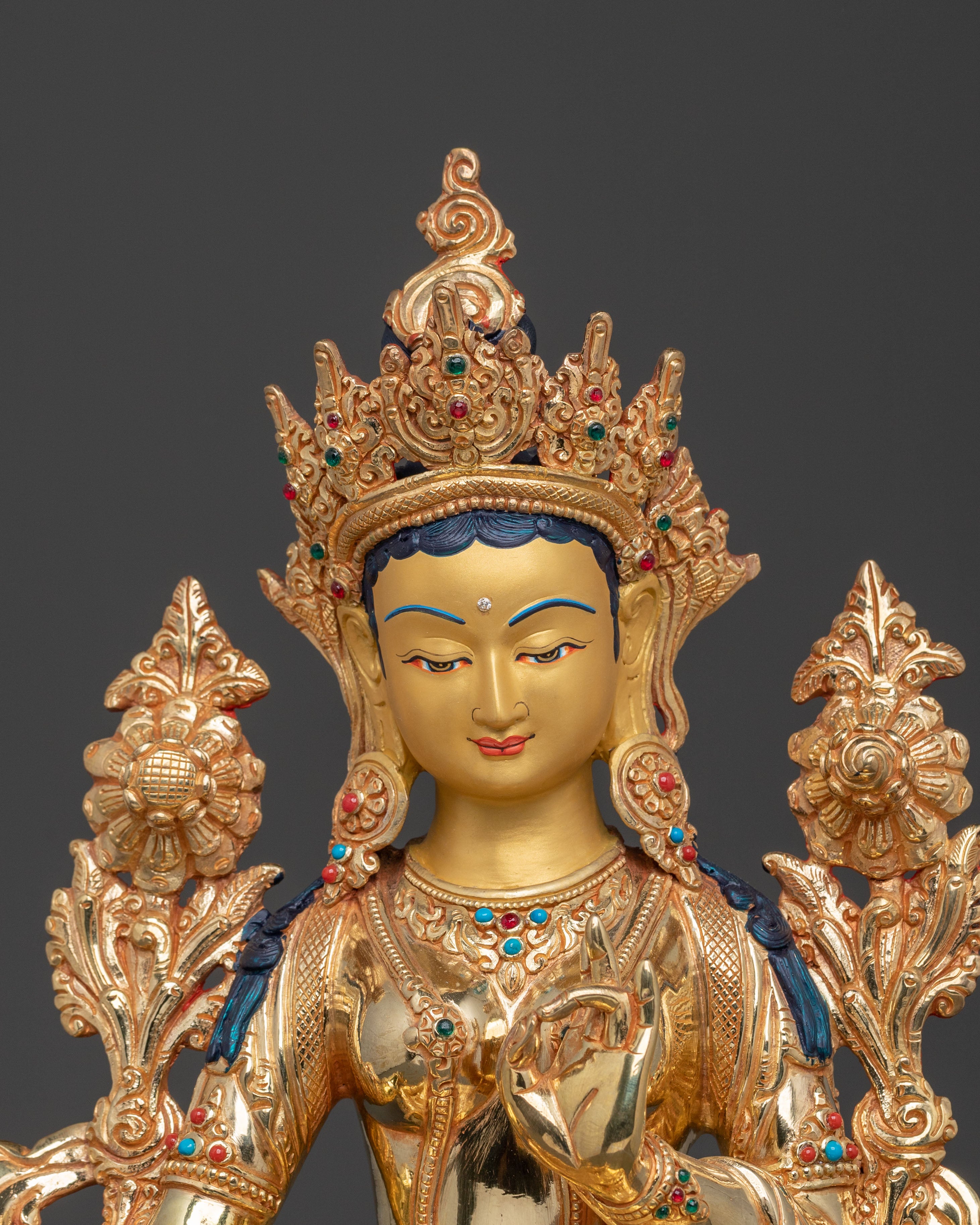 Swift Compassion Statue of Green Tara