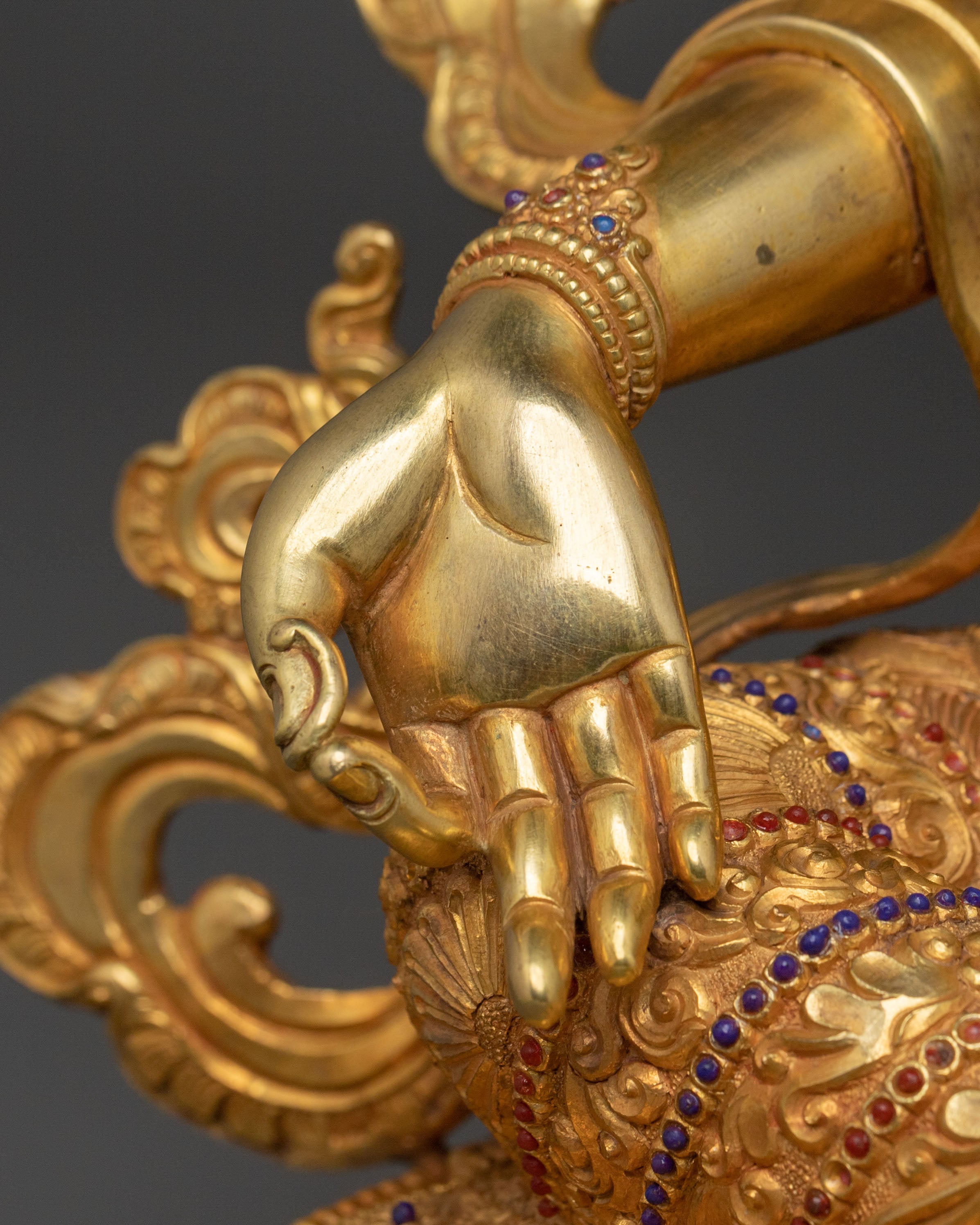Tibetan Green Tara Compassion Goddess Statue