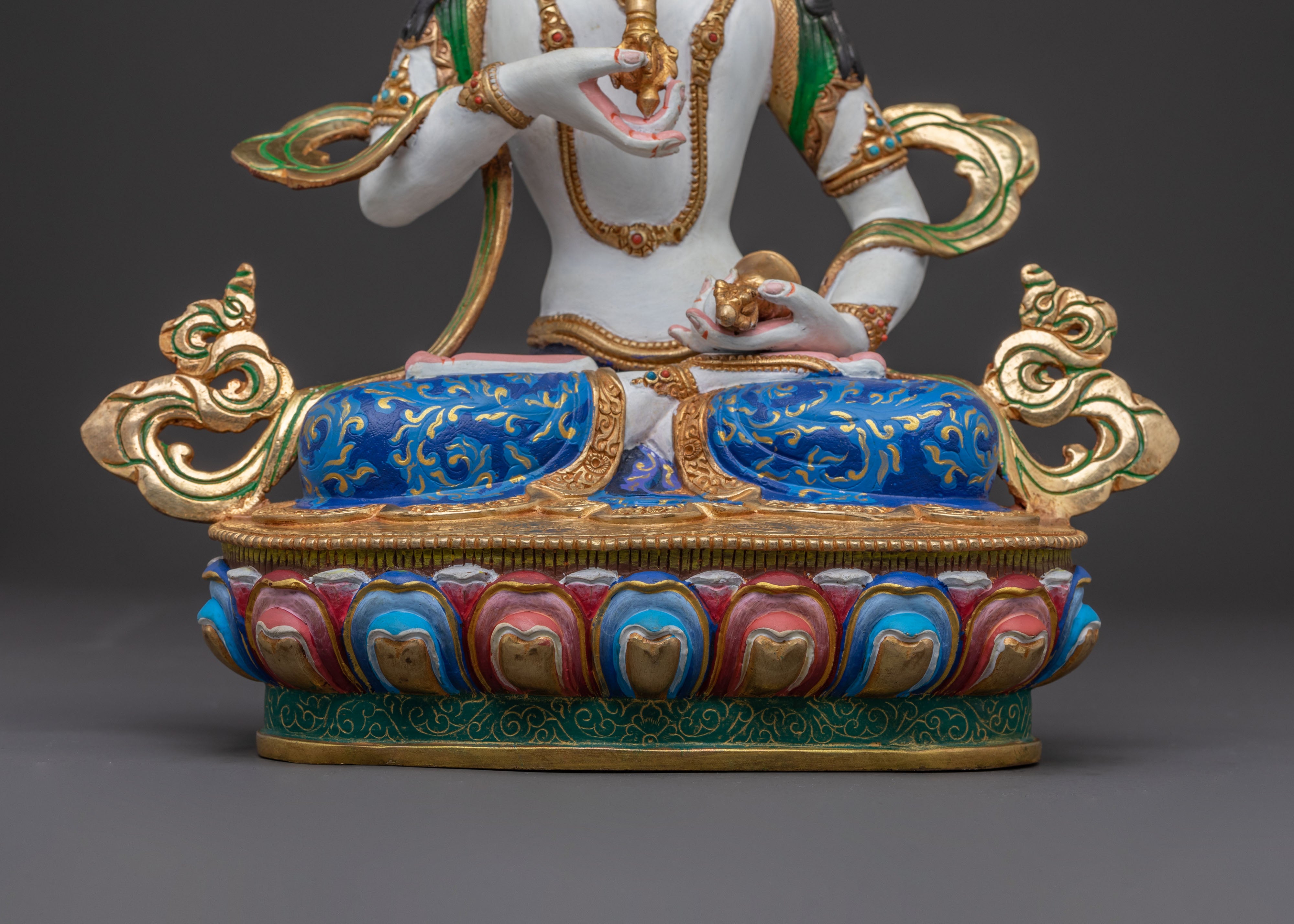 Purification Vajrasattva Statue: Handcrafted Devotion