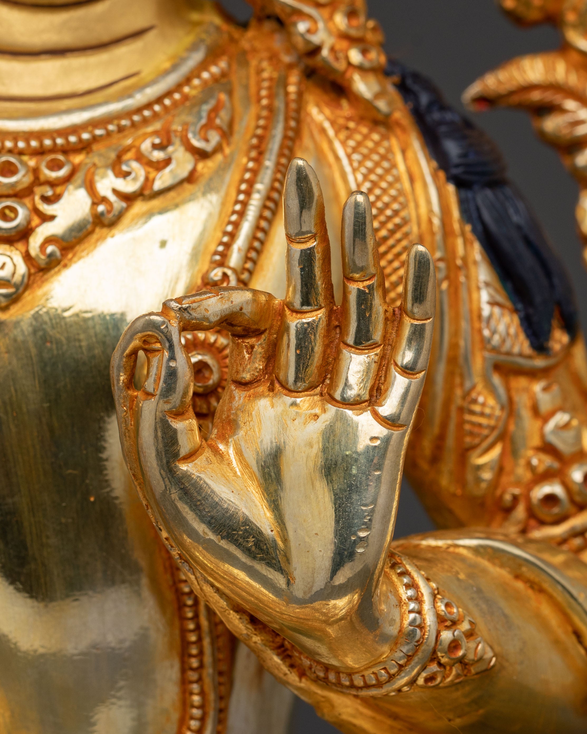 Majestic Manjushri Statue | Idol of Knowledge