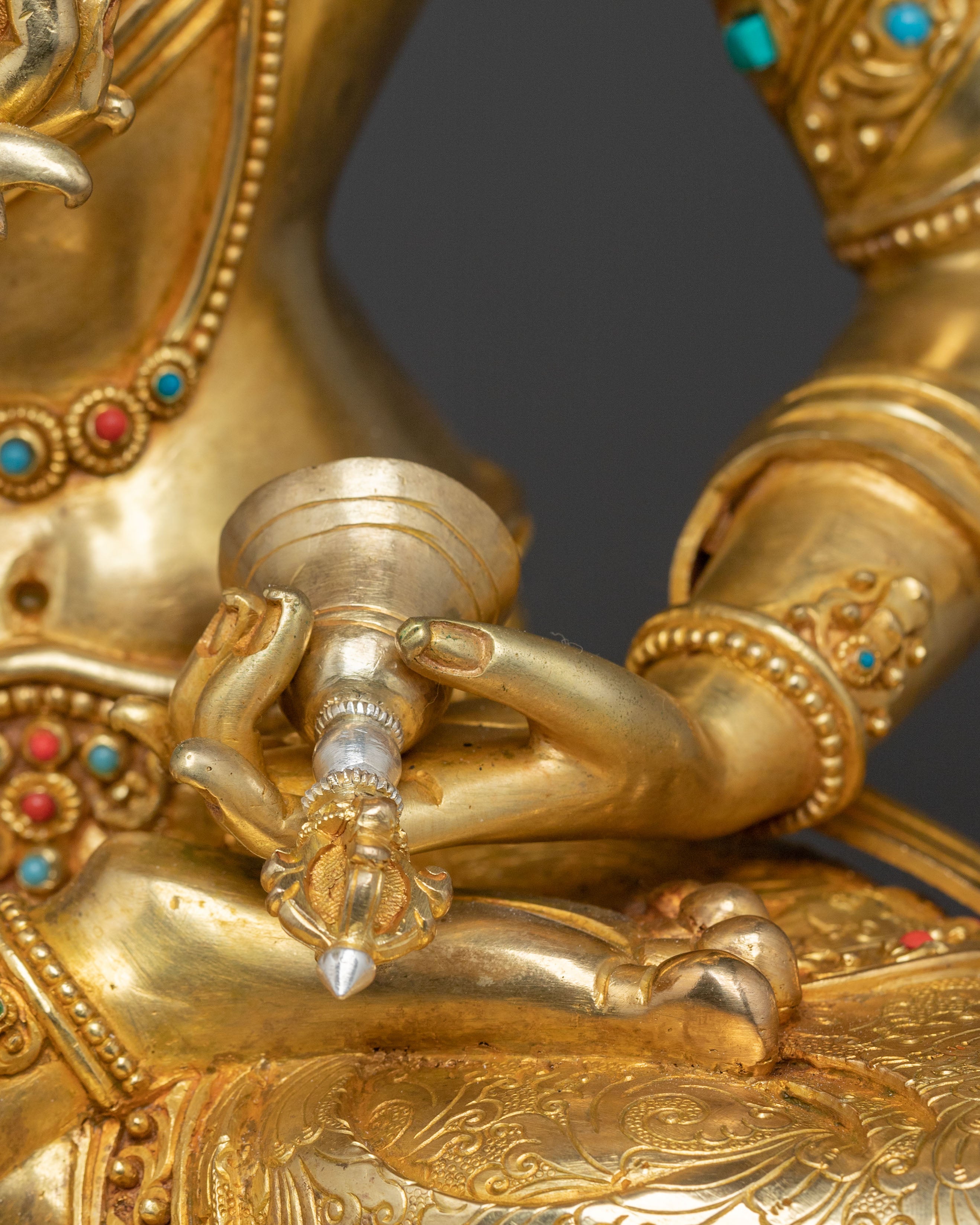 Vajrasattva Golden Statue | Purification Tantric
