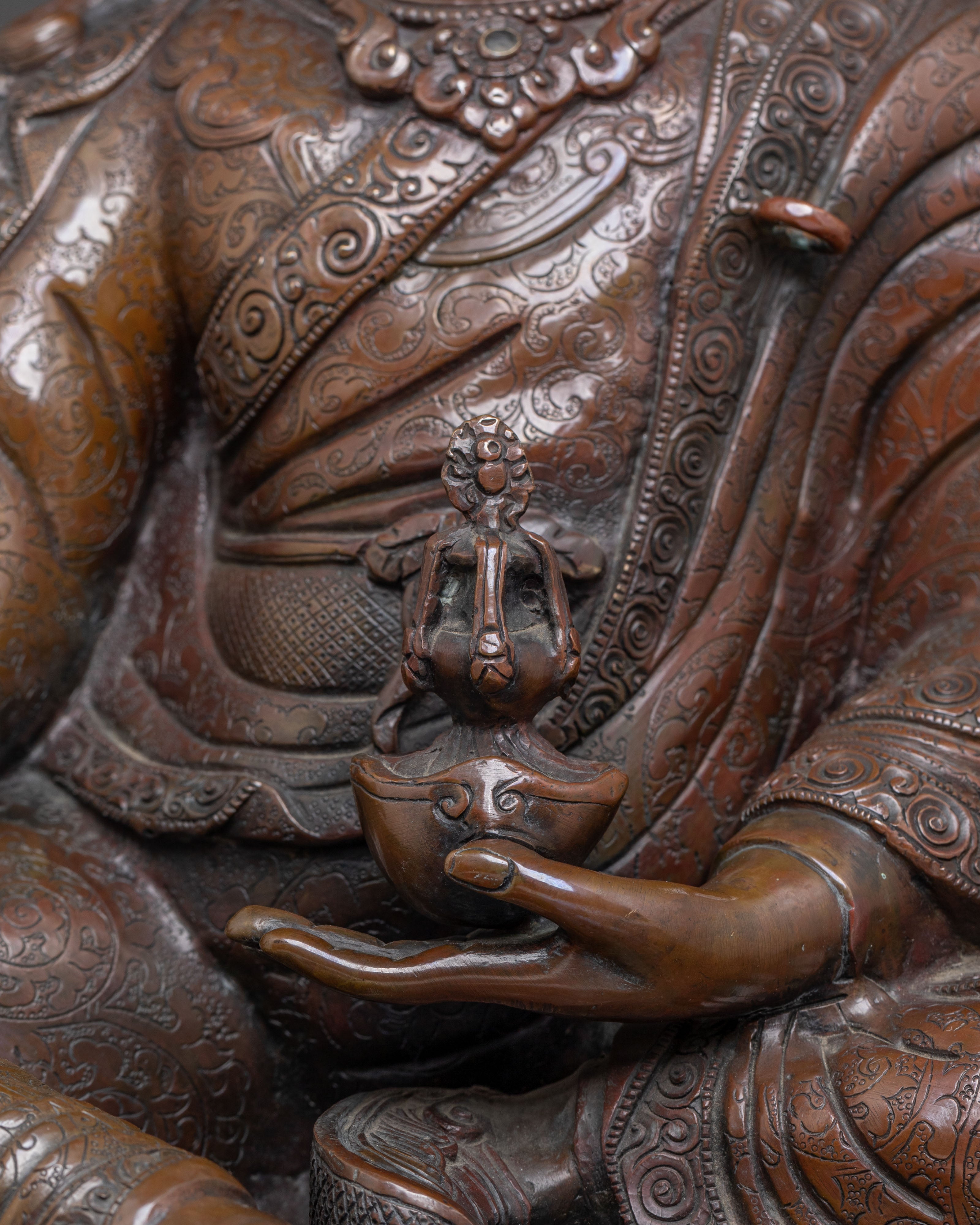 Guru Rinpoche Statue for Altars | Master Figure