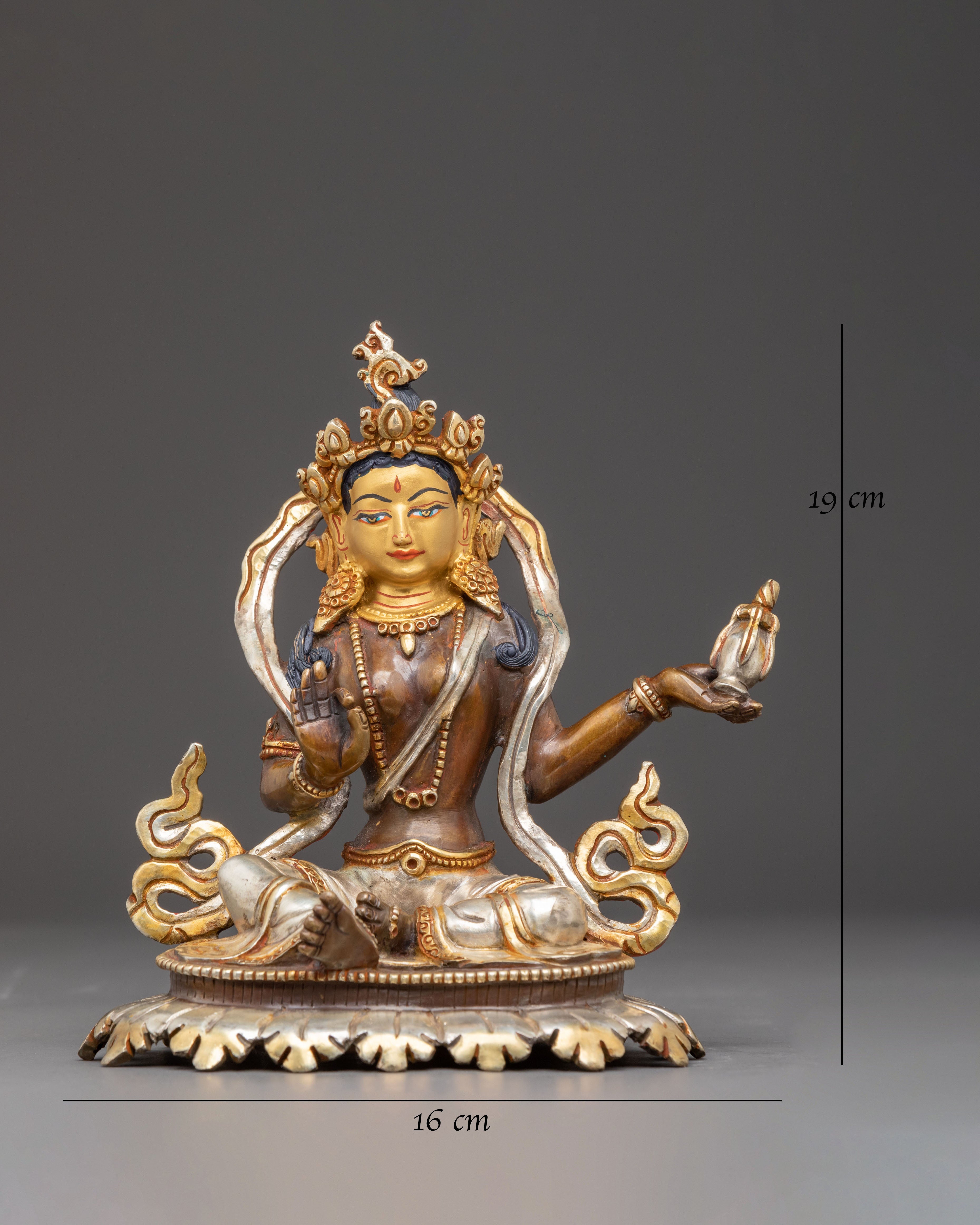 Guru Rinpoche Consorts Statue Set 