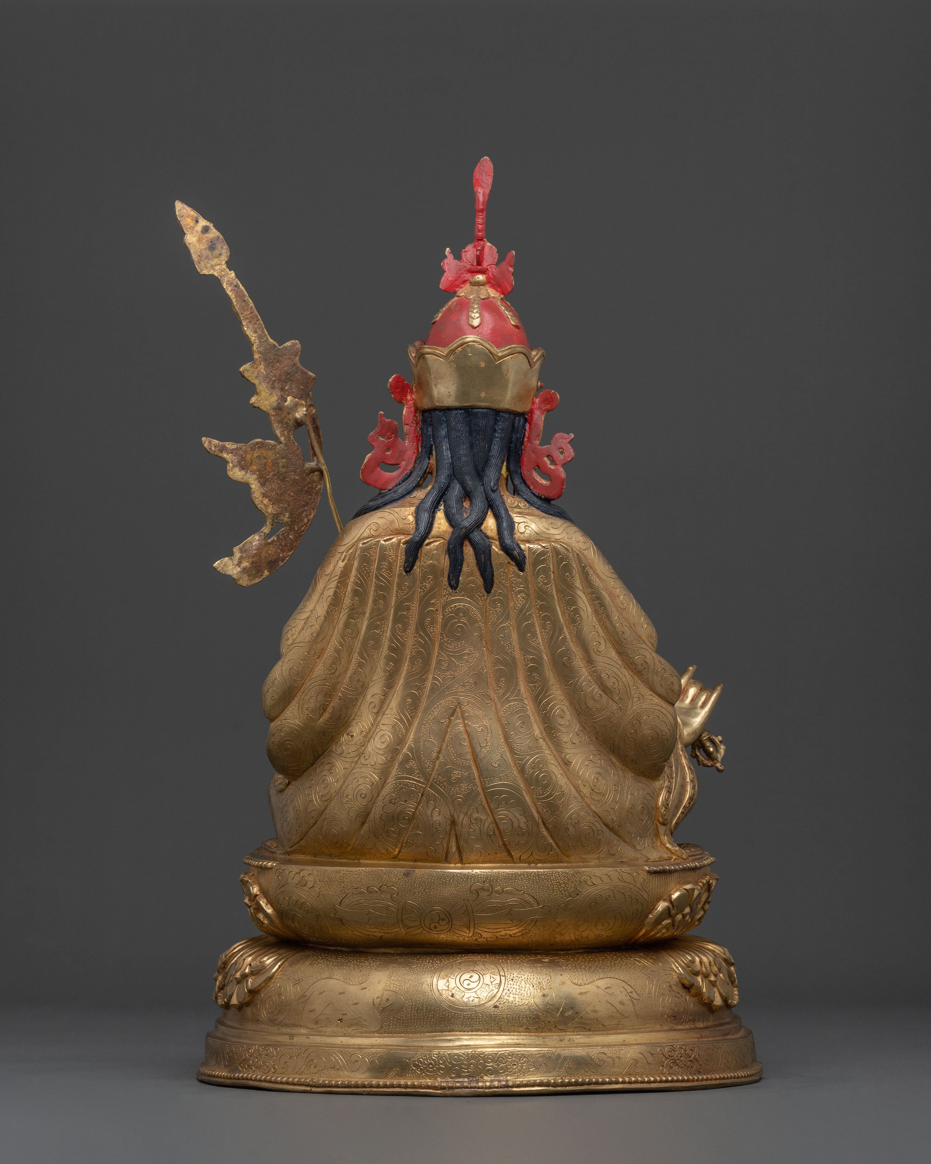 Guru Rinpoche Sculpture | Lotus-Born Master