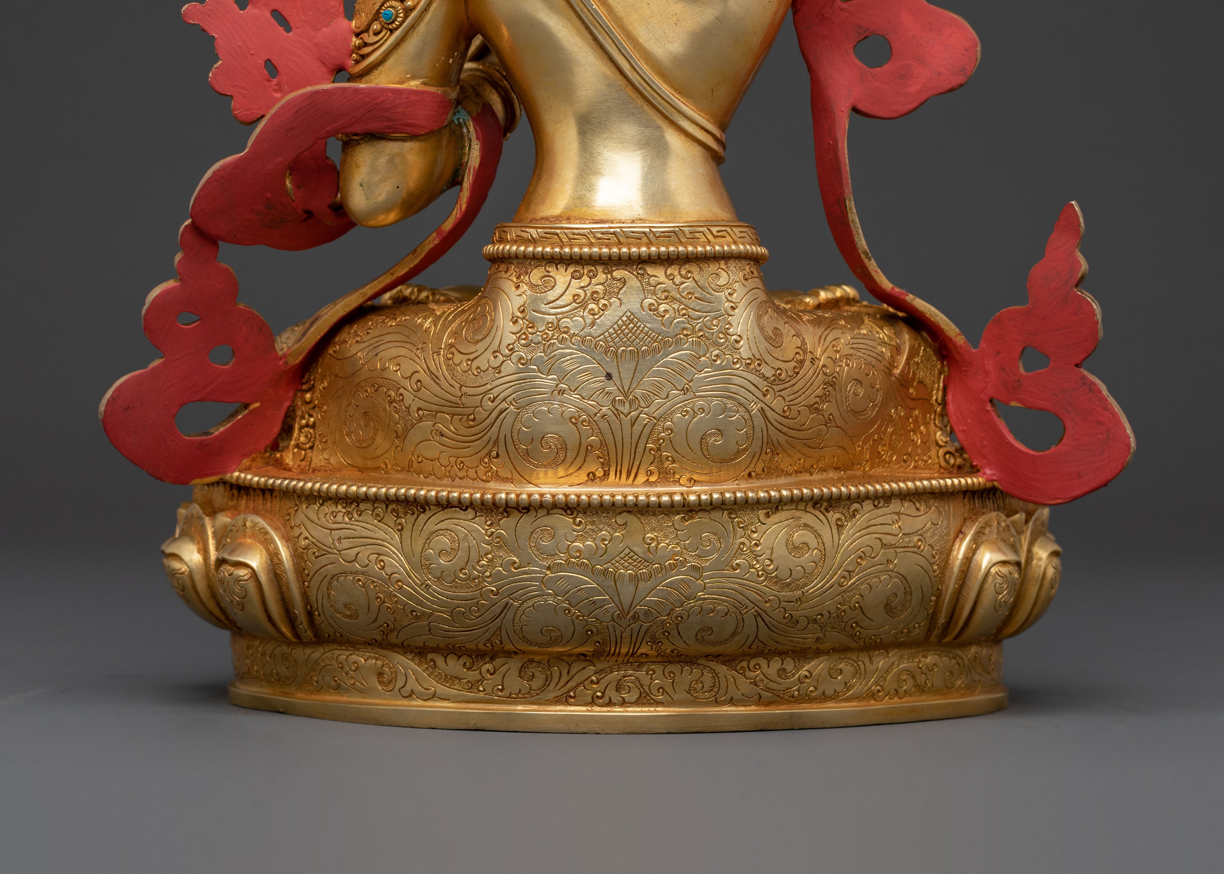 Manjushri Spiritual Statue | Serene Wisdom