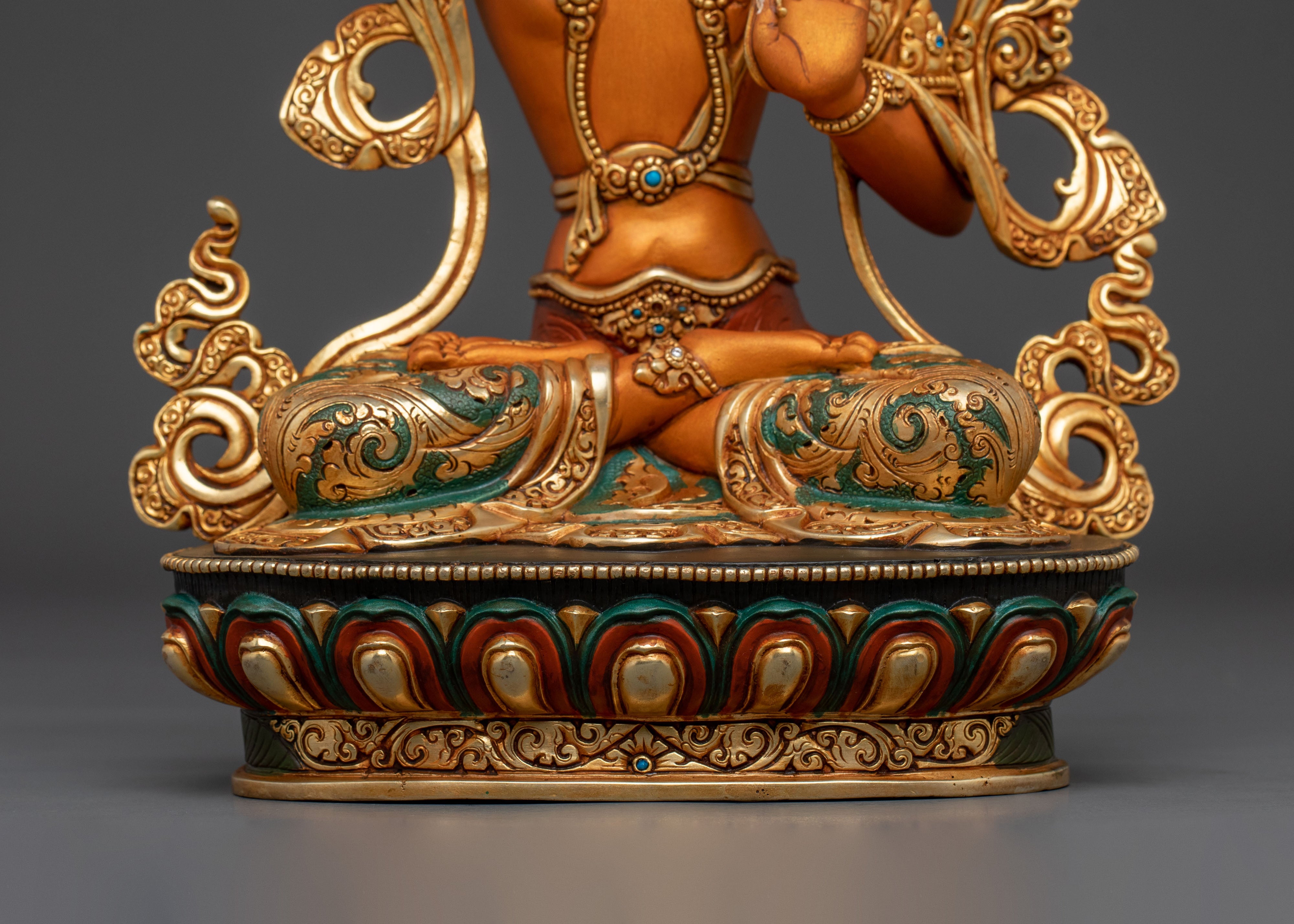 Manjushri Wisdom Statue | Himalayan Buddhist Deity