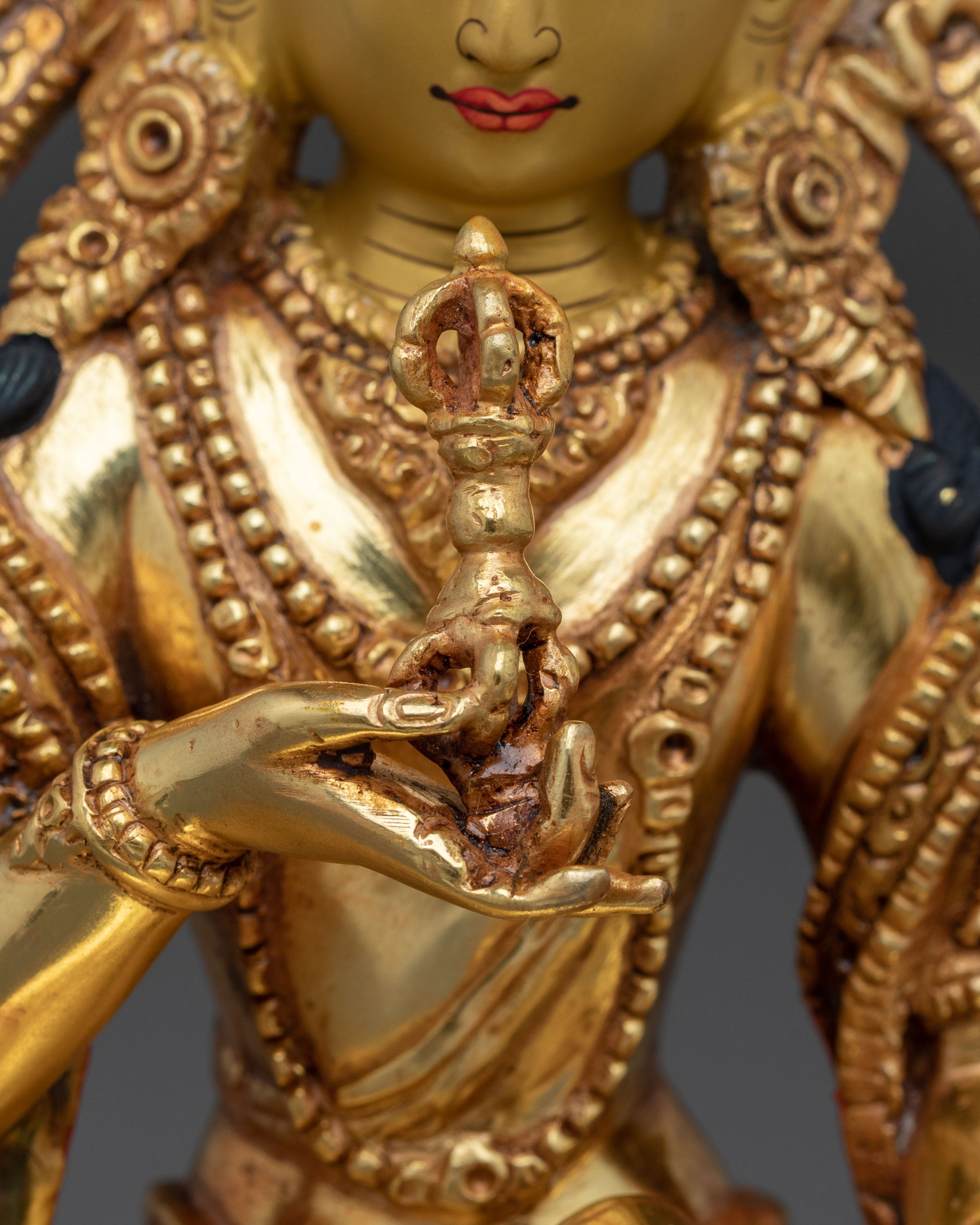 Vajrasattva Himalayan Sacred Statue: Purifier of Negative Karma
