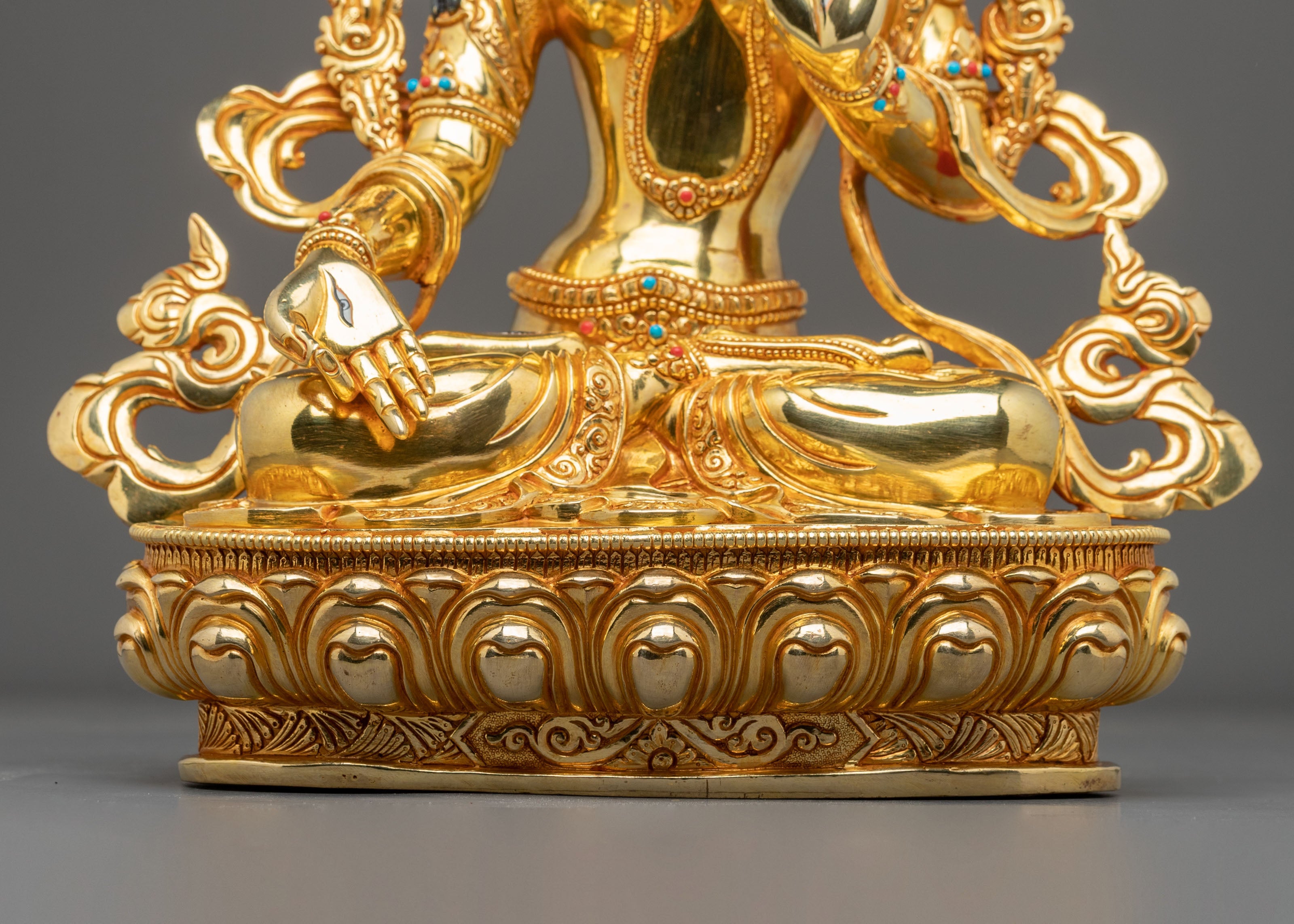 White Tara Statue of Divine Protection | Home Decor