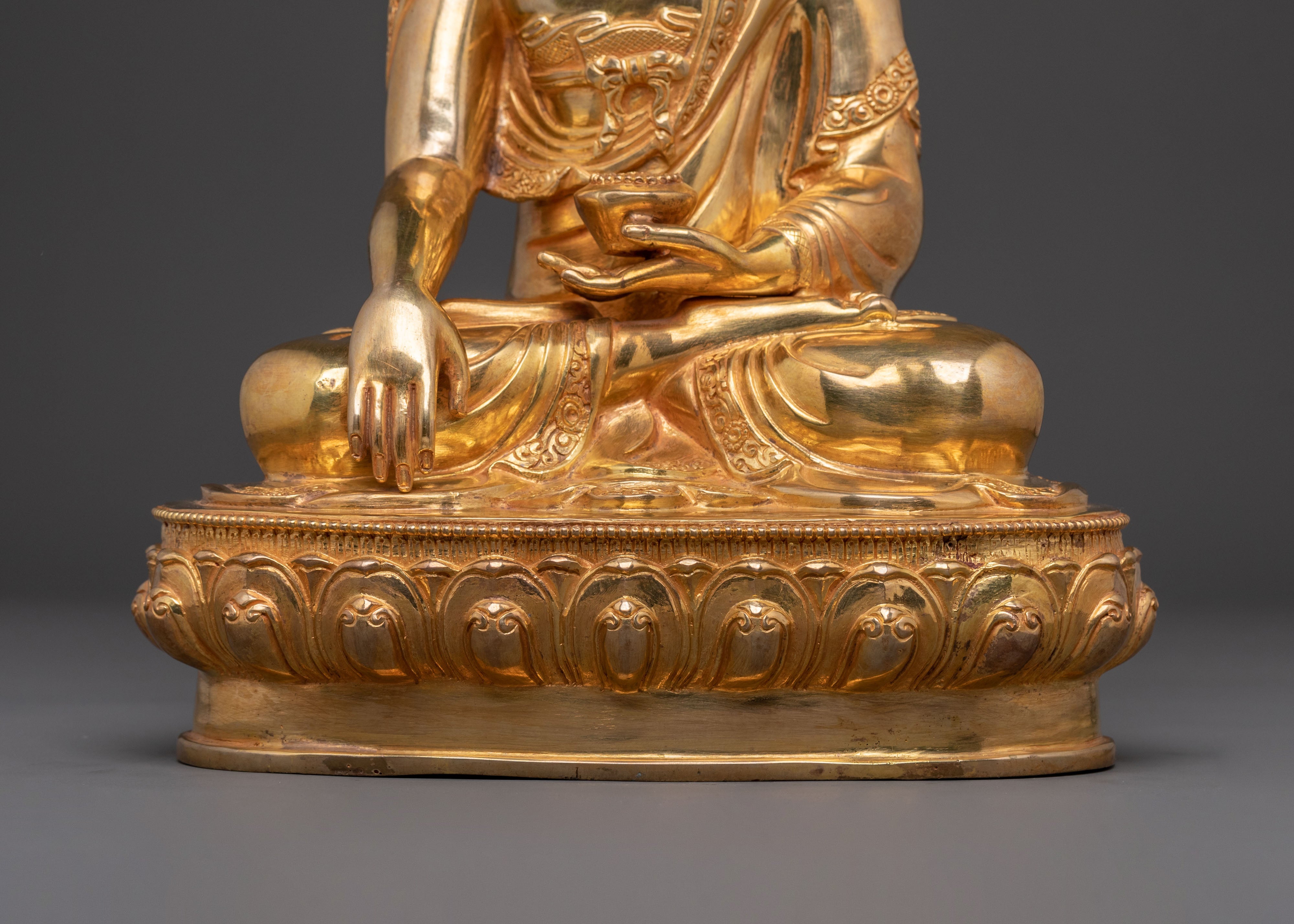 Shakyamuni: Historical Buddha Handcrafted Statue