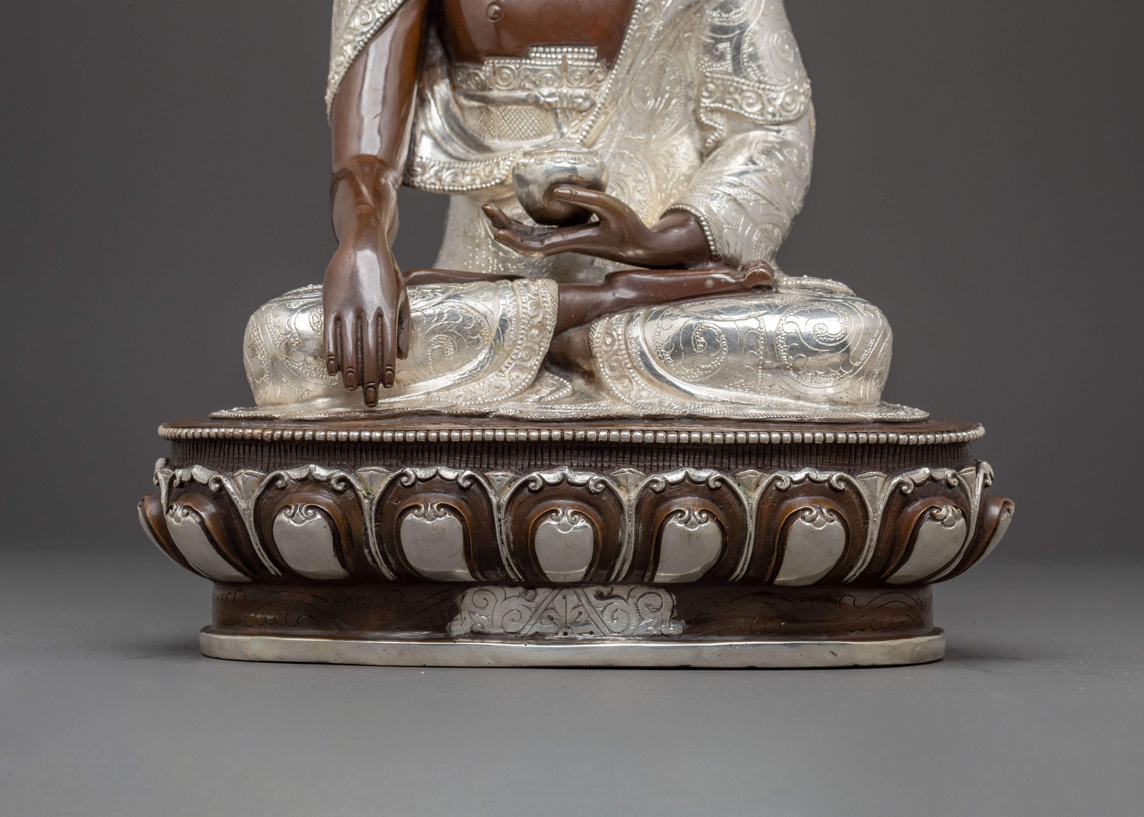 Shakyamuni Buddha Copper Handmade Statue