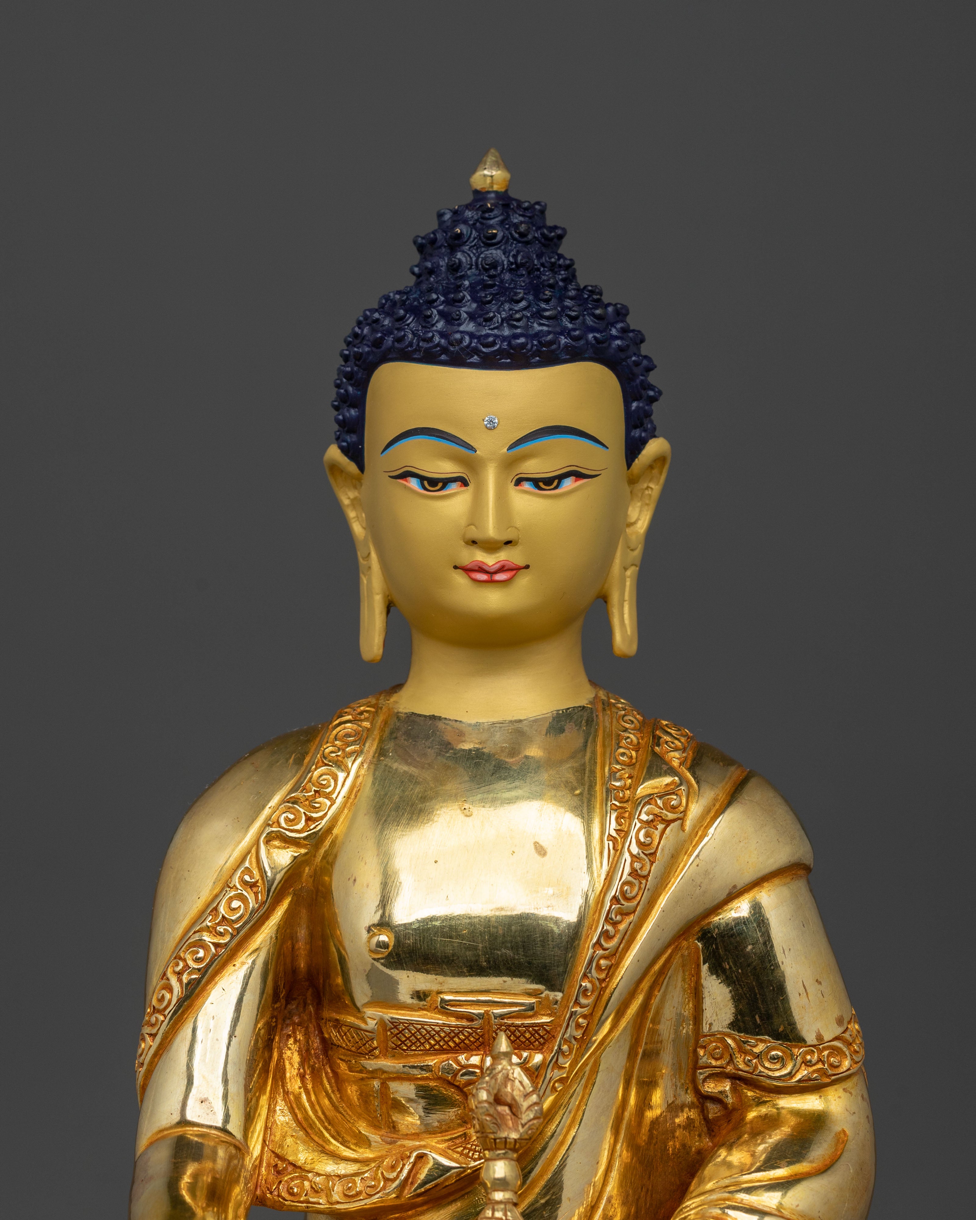 Handcrafted Mitrugpa Statue: Immovable Serenity