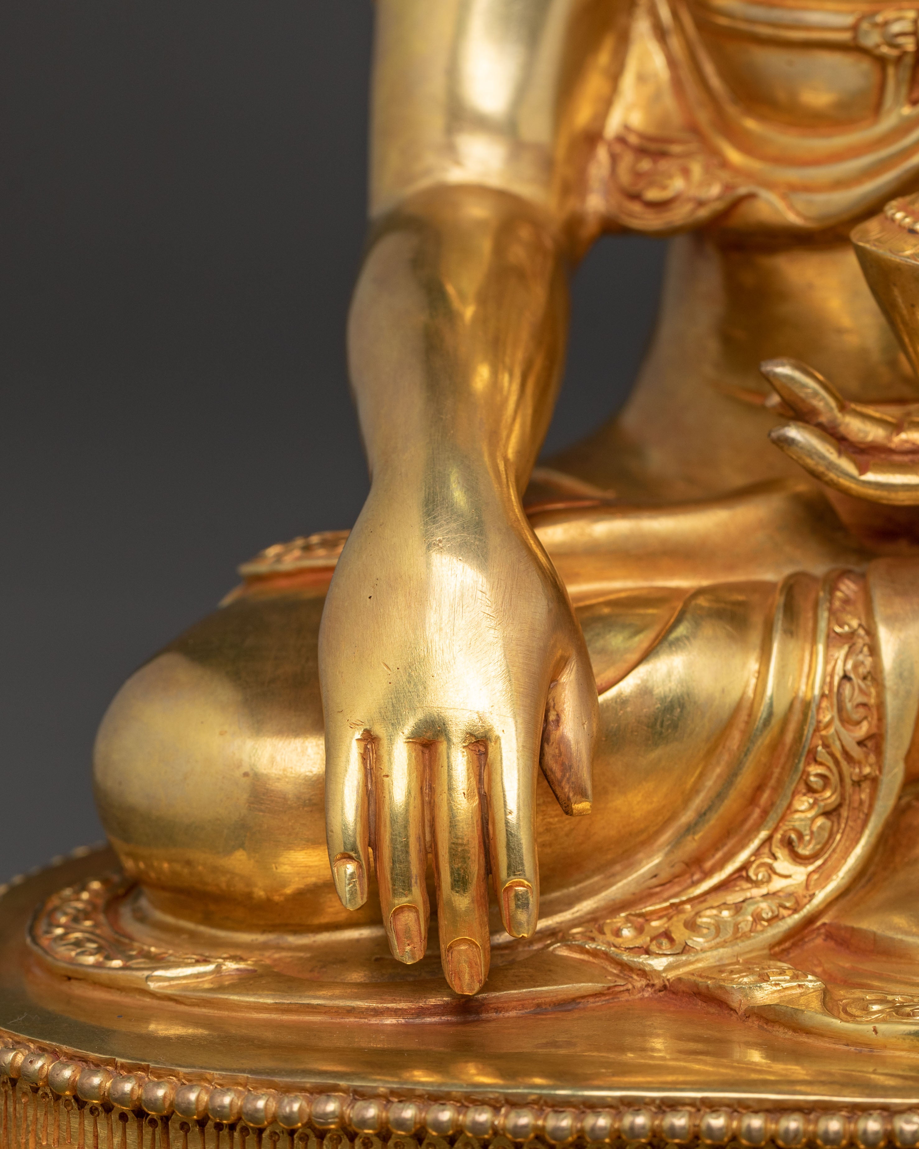 Shakyamuni Buddha Himalayan Statue | Altar Home Decor