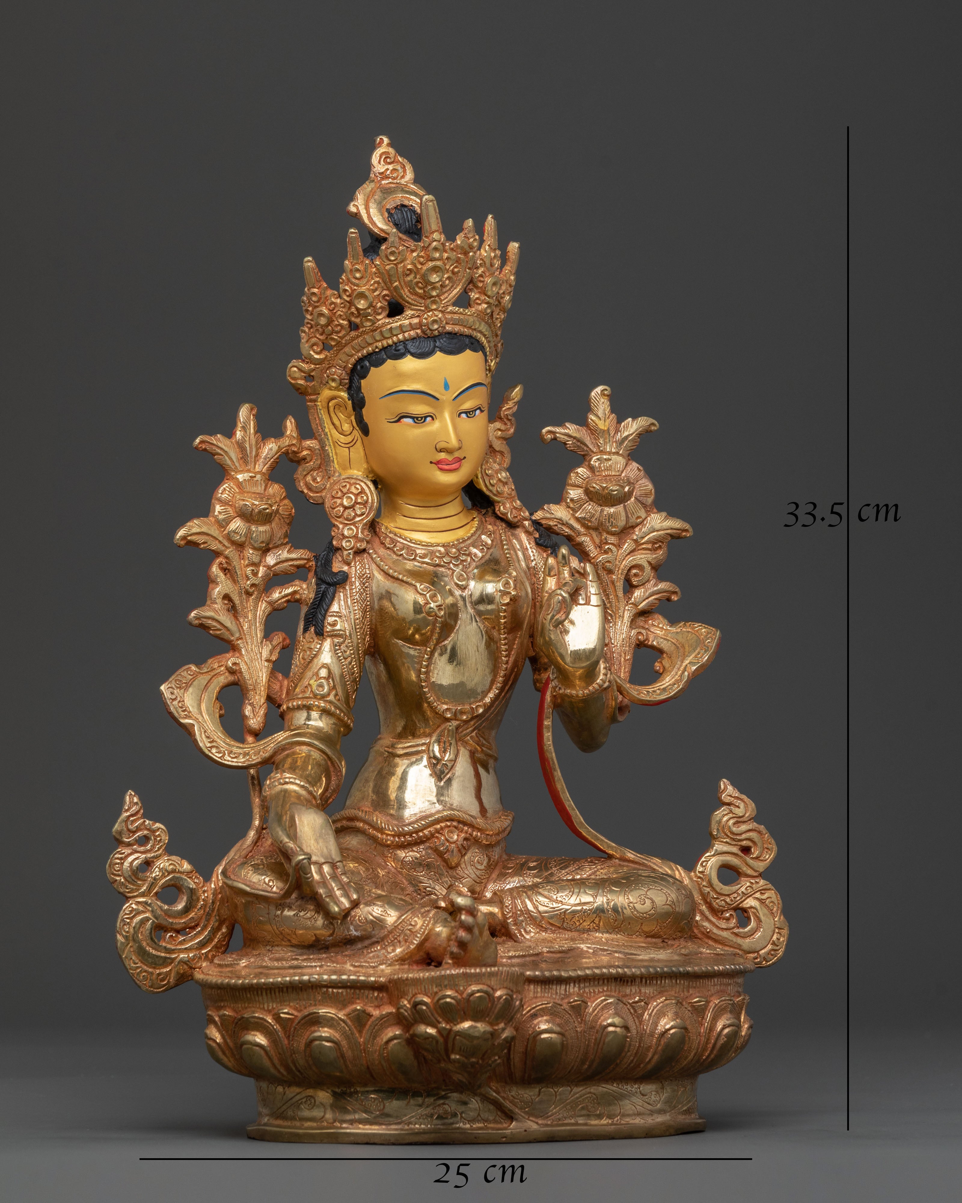 Green Tara Compassion Statue | Protector Deity
