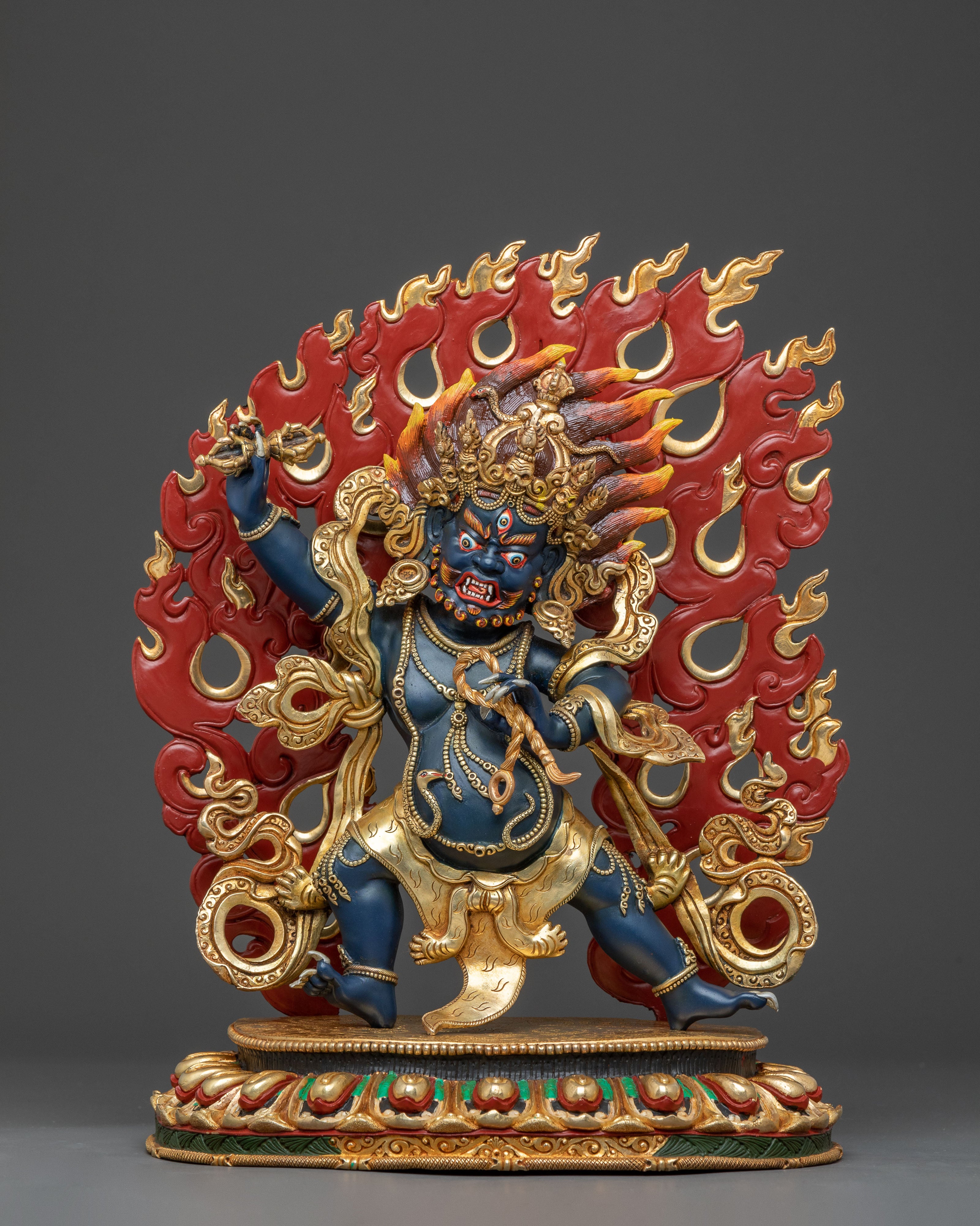 Sacred Statue of Vajrapani Bodhisattva | | Protector Deity of Strength