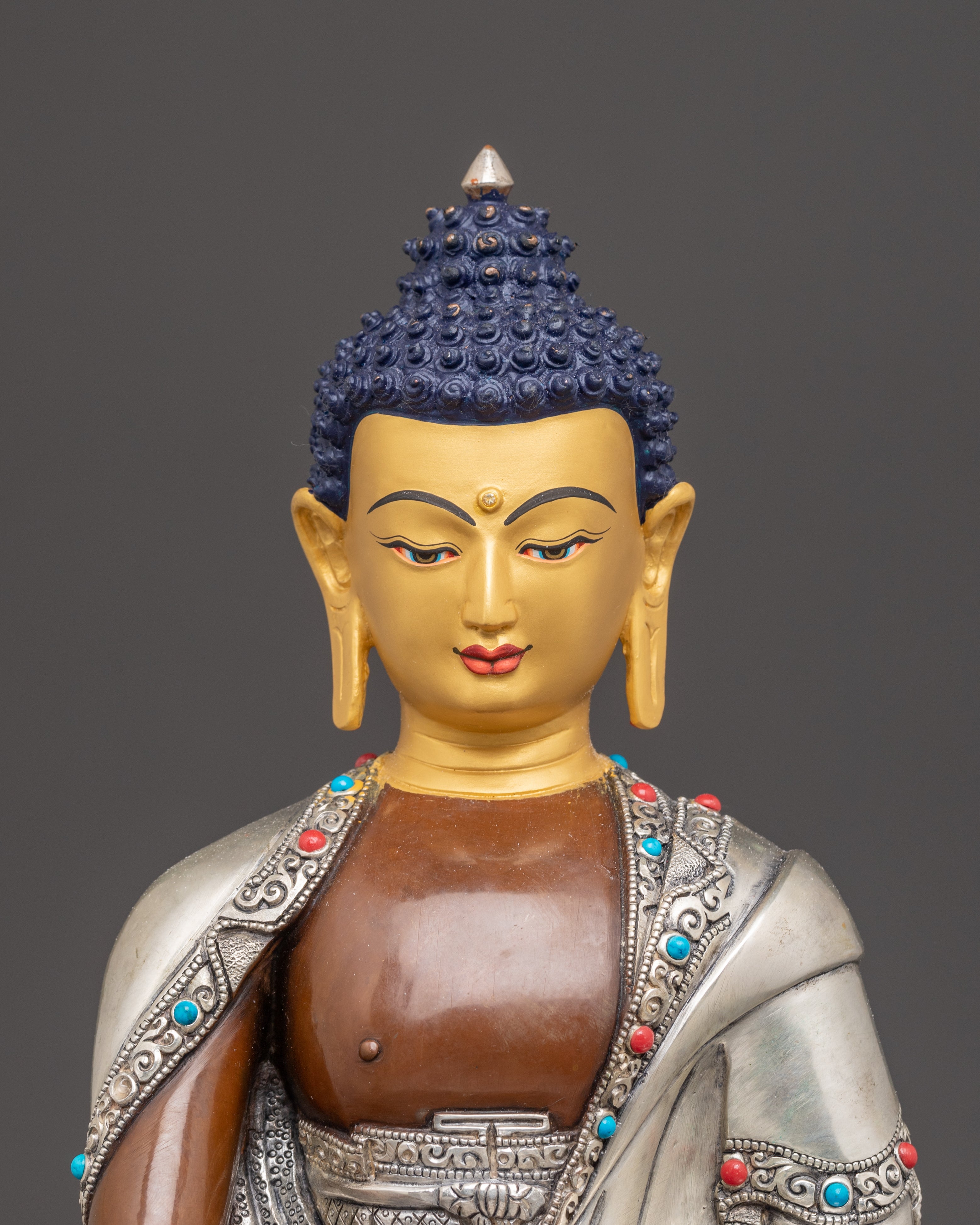 Handmade Radiant Artwork of Buddha Shakyamuni | Historical Gautama Buddha