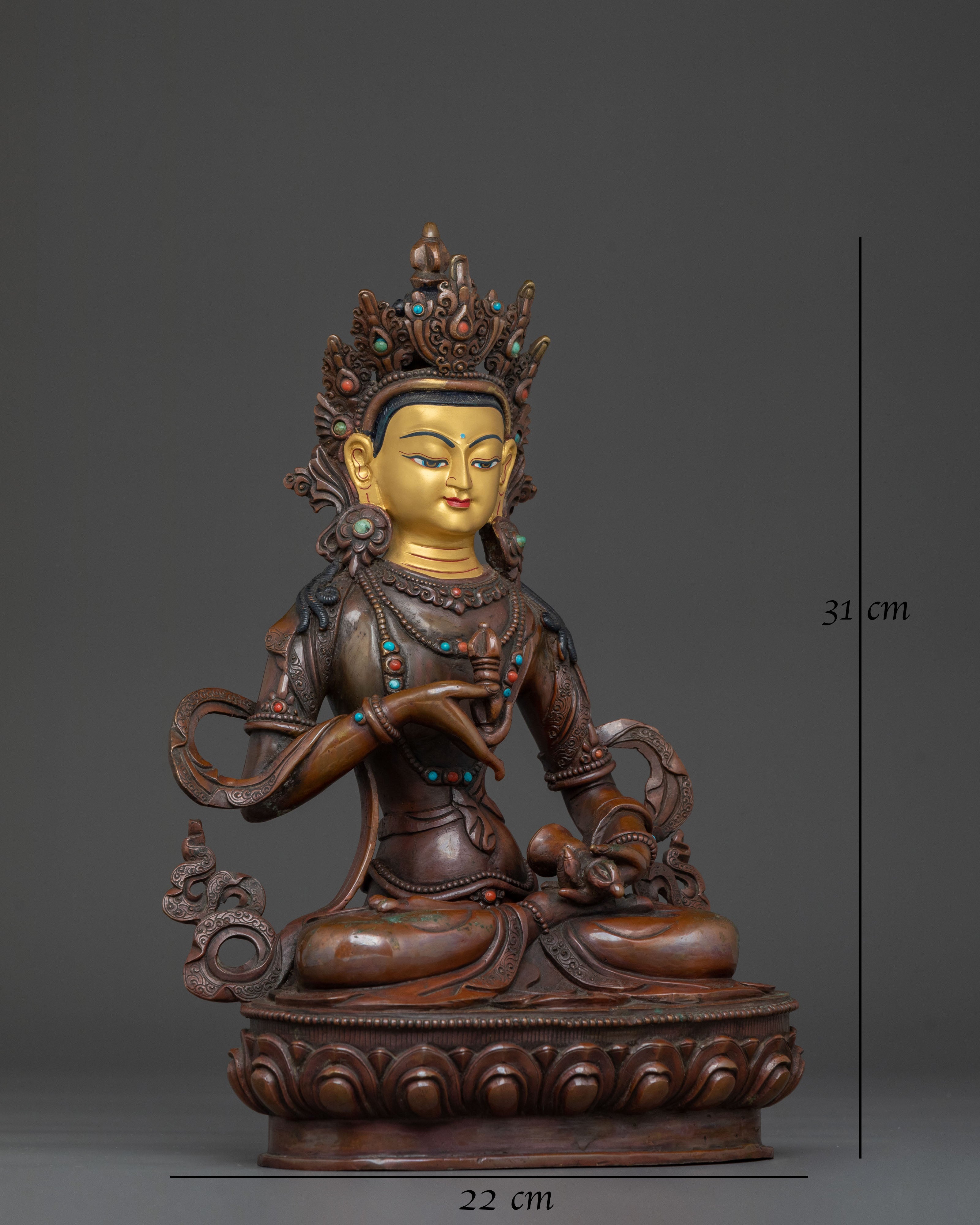 Vajrasattva Statue | Tibetan Buddhist Guardian