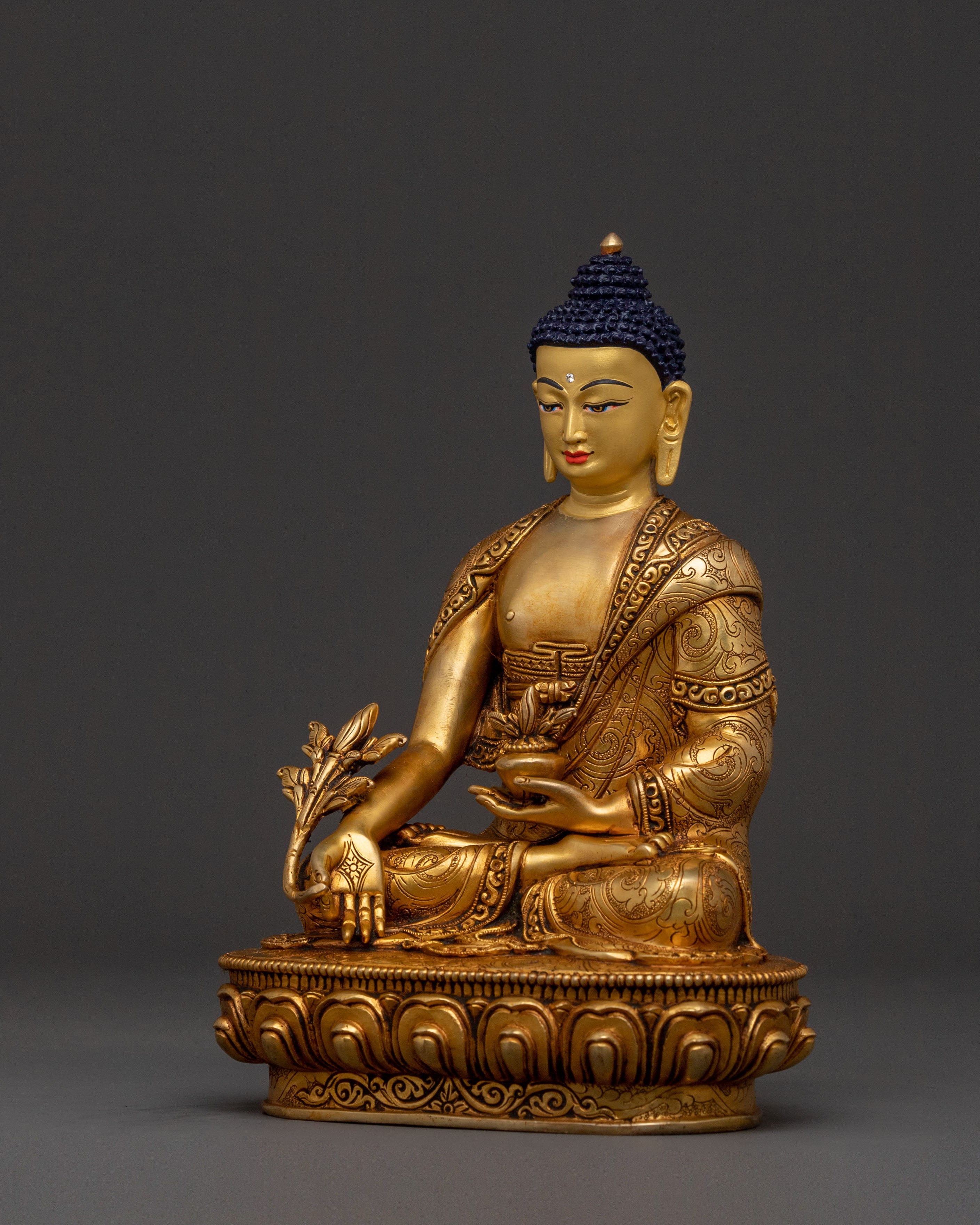 Healer Medicine Buddha Spiritual Statue for Altar