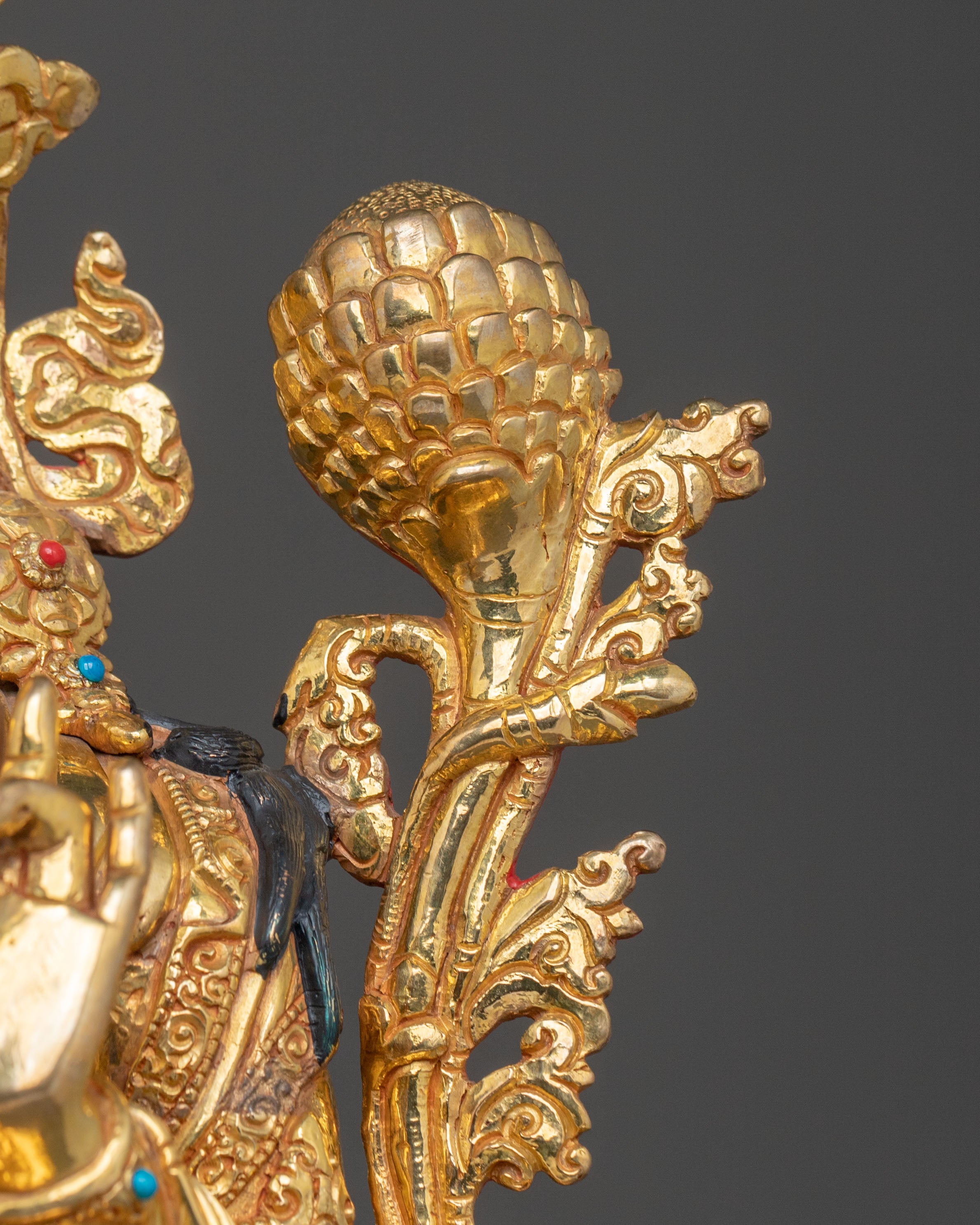 Green Tara Handcrafted Traditional Statue | Buddhist Decor