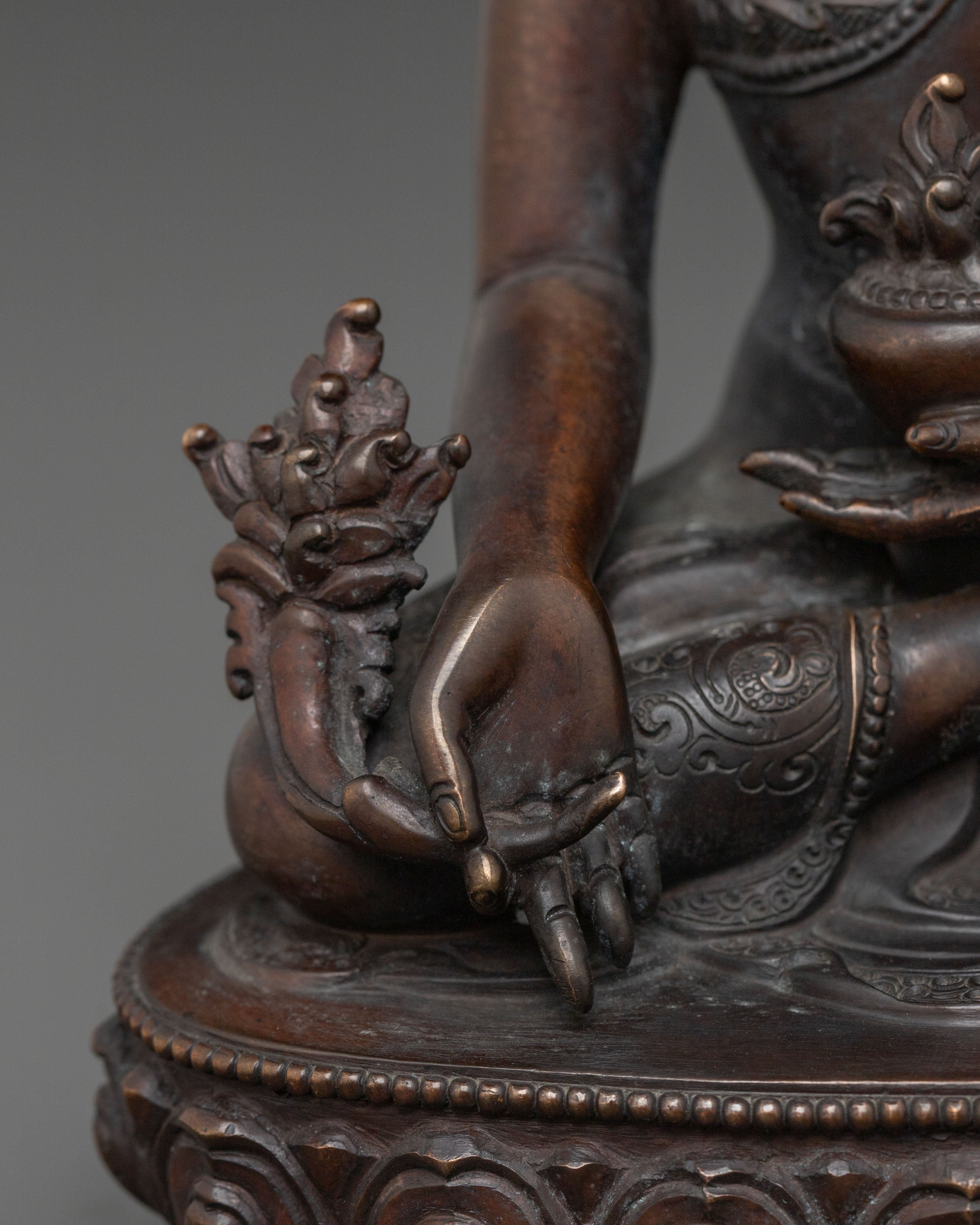 Handcrafted Serene Buddha Trio Statue | Symbol of Peace