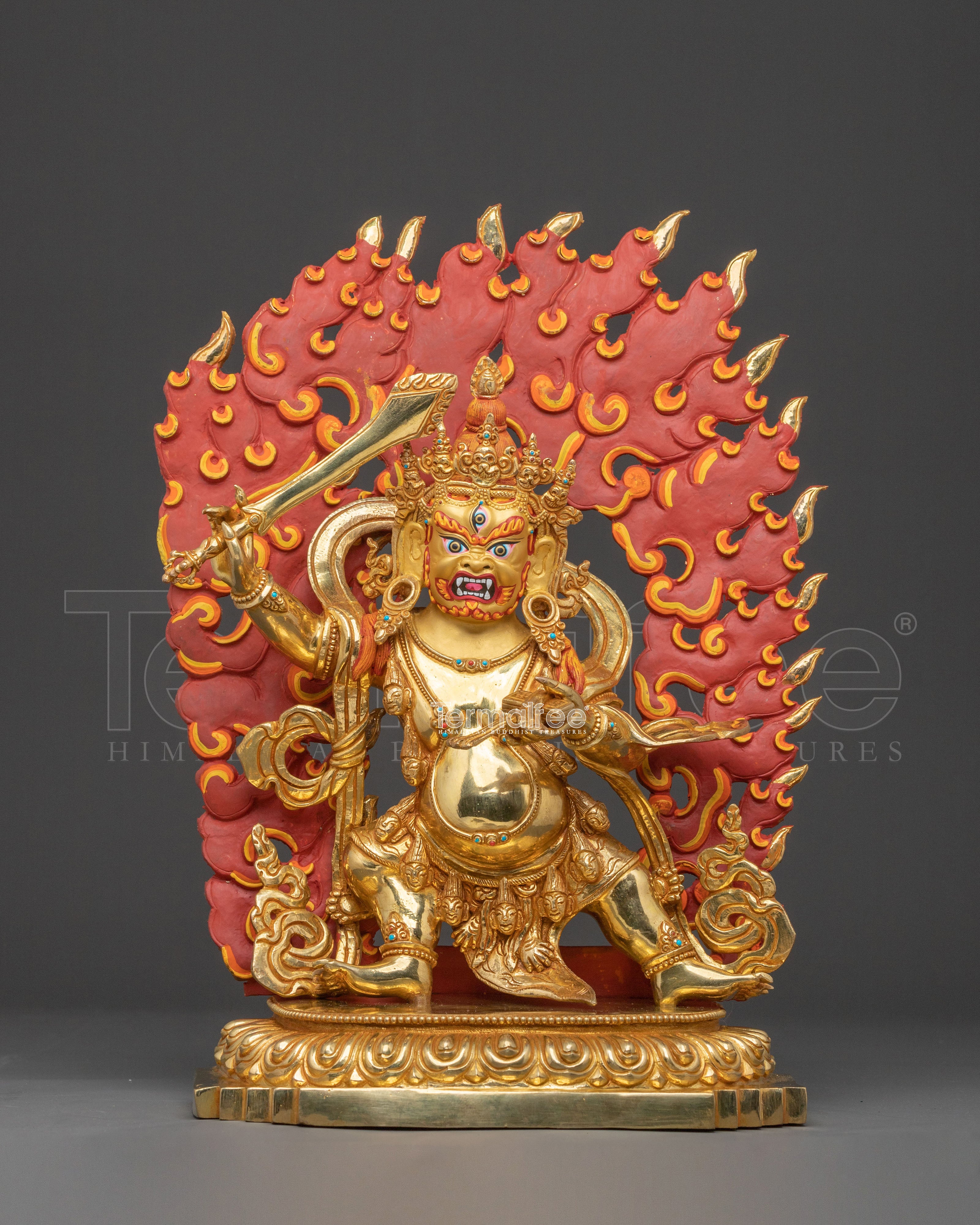 Black Manjushri Statue