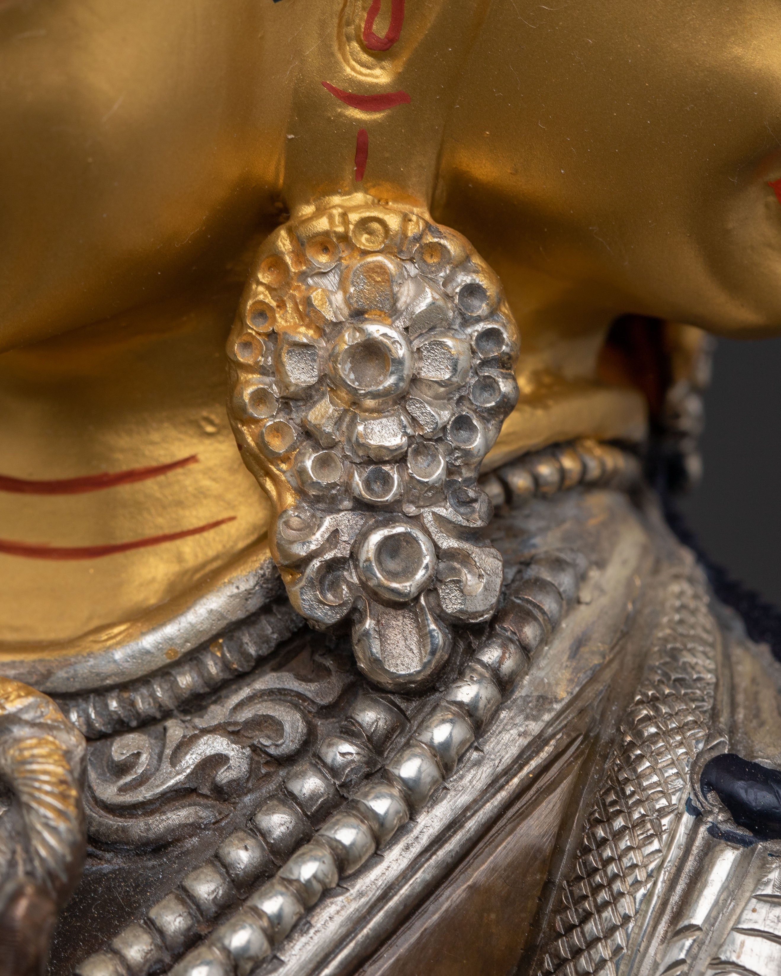 Traditional Namgyalma Oxidized Copper Body Statue