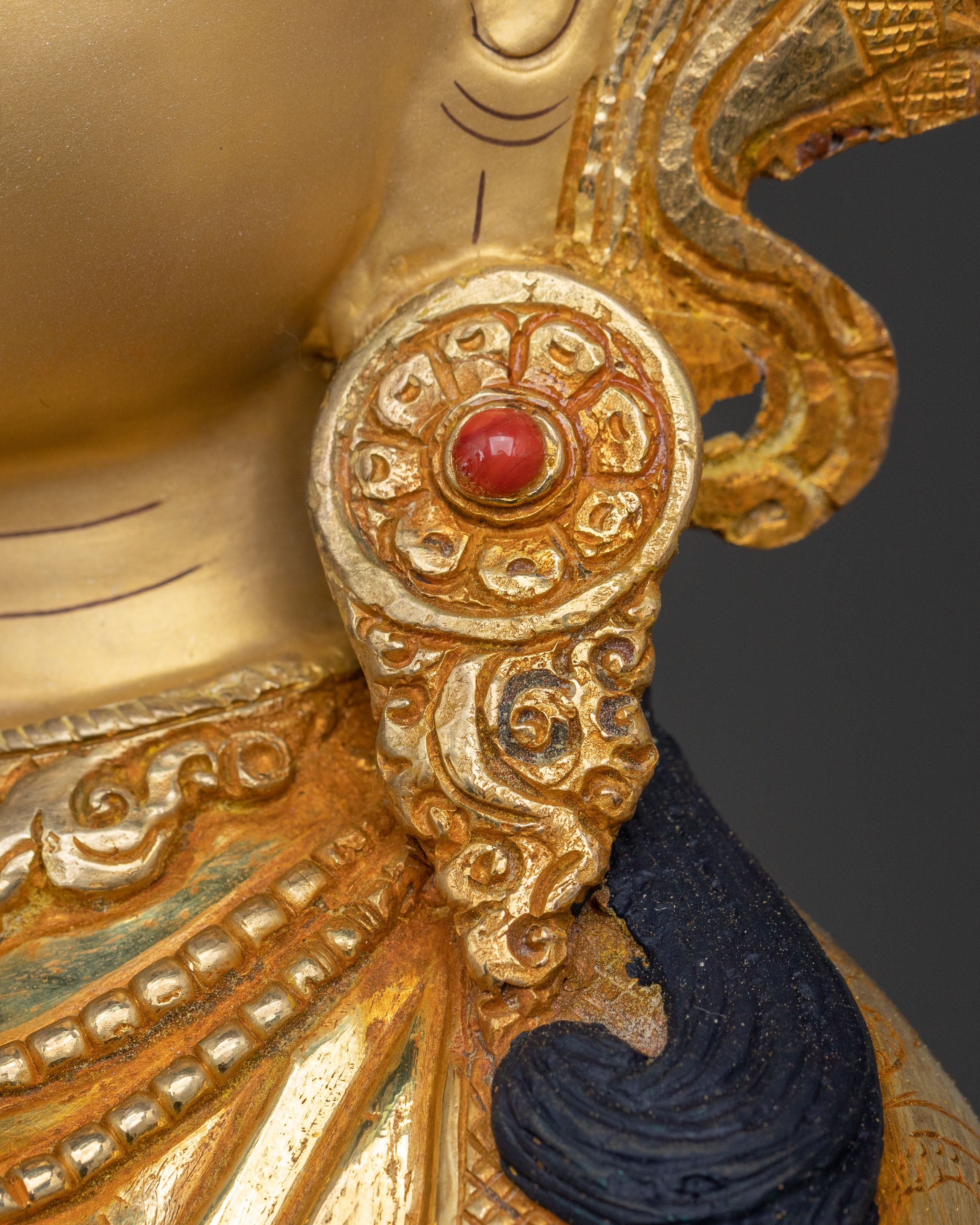 Buddhist Goddess White Tara Spiritual Statue | Sacred Long Life Deity