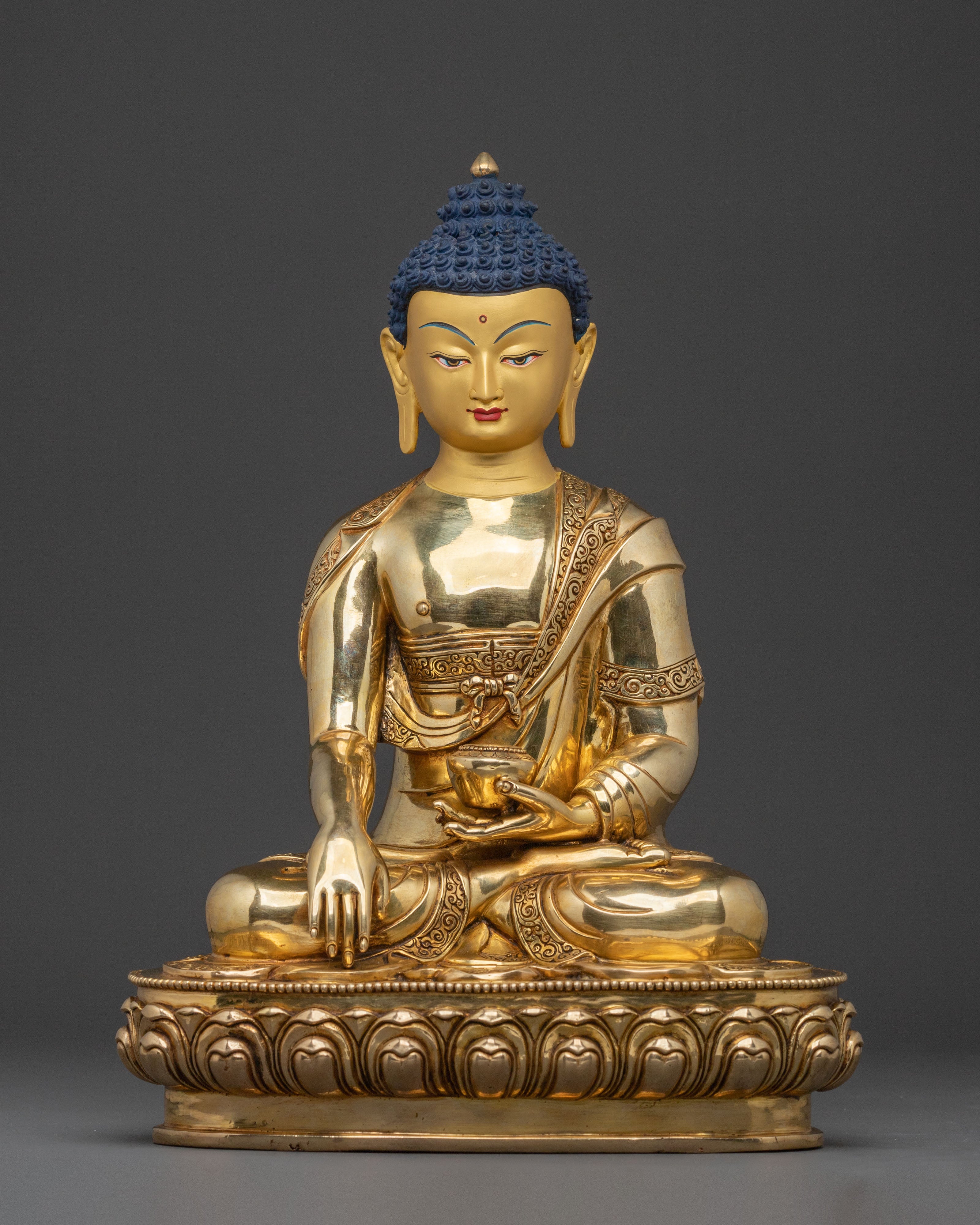 Himalayan Shakyamuni Buddha Buddhist Statue