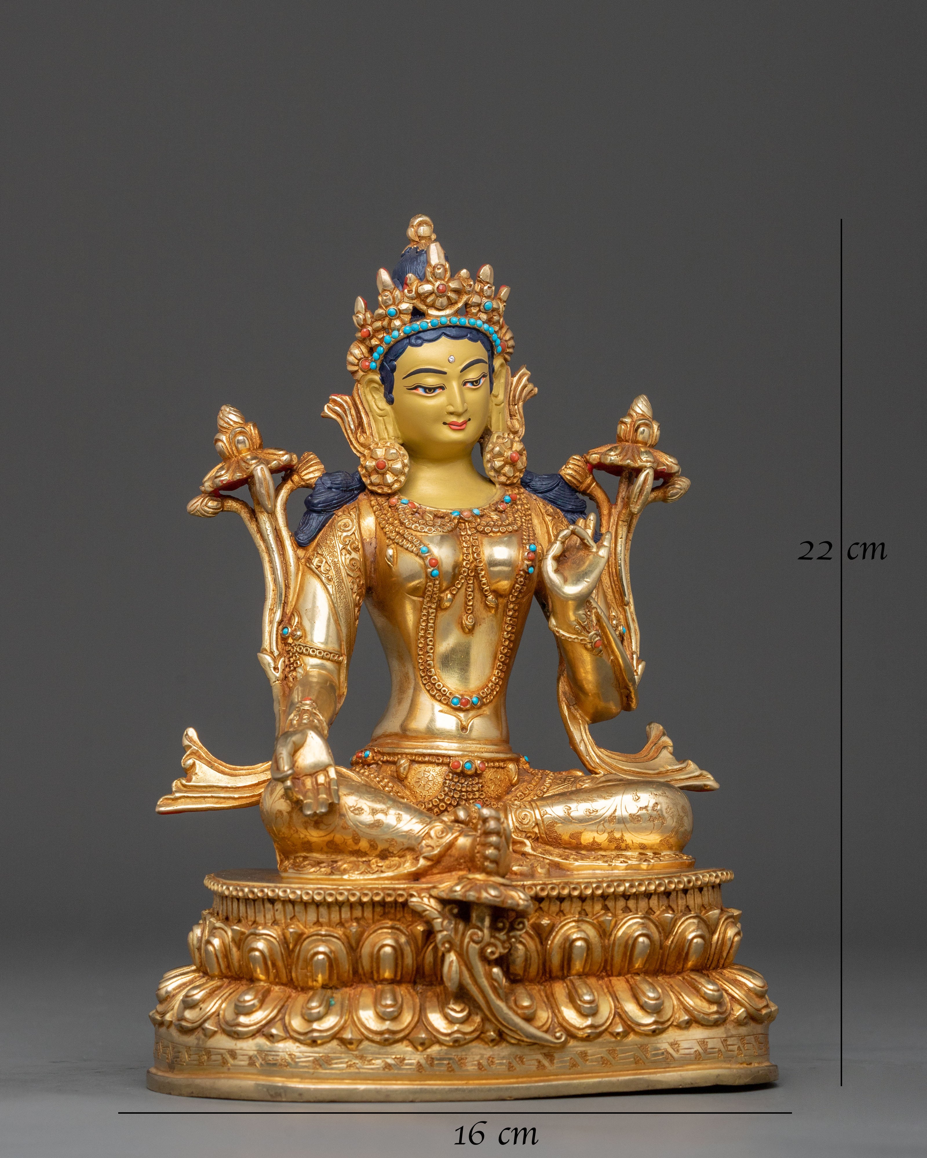 Mother Green Tara Statue: Swift Compassion