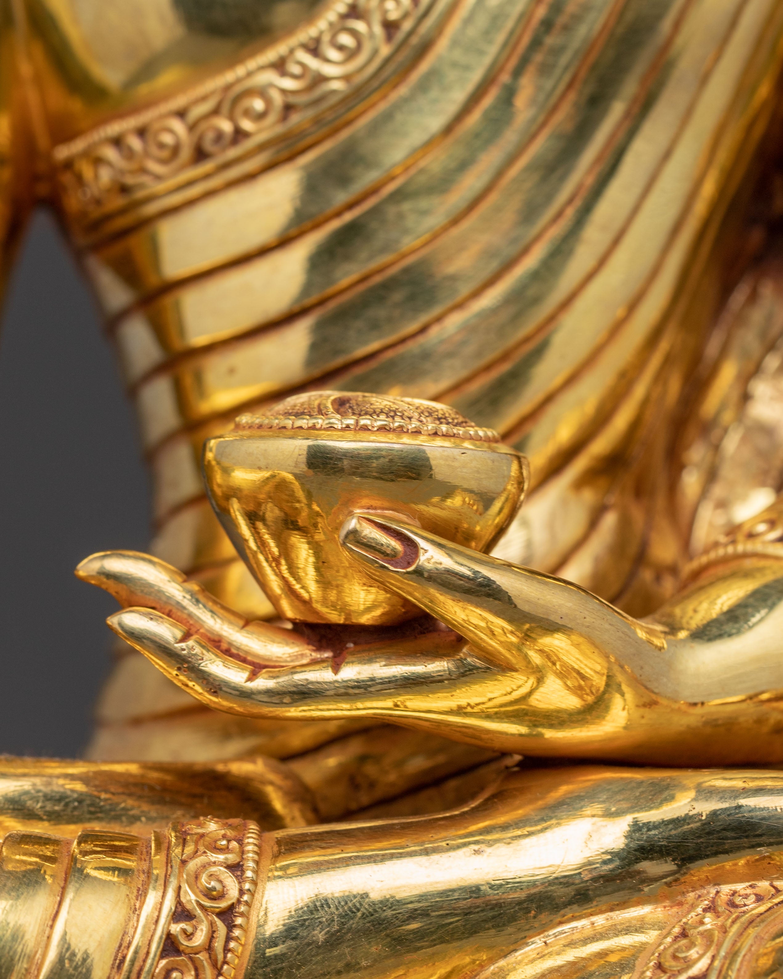 Radiant Three Buddha Statue Set | Shakyamuni, Amitabha, & Medicine Buddha