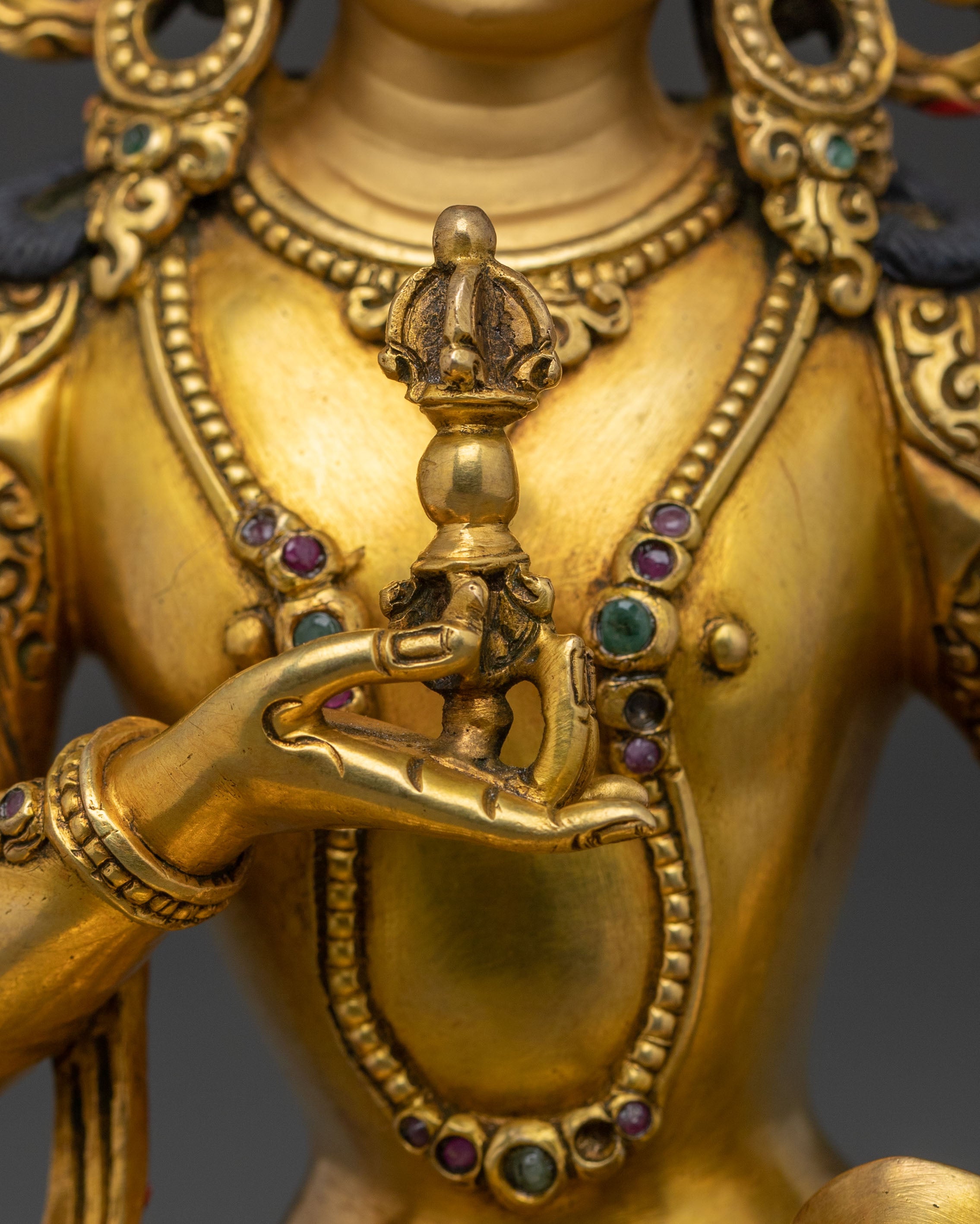 Handcrafted Vajrasattva Spiritual Statue | Home Decor