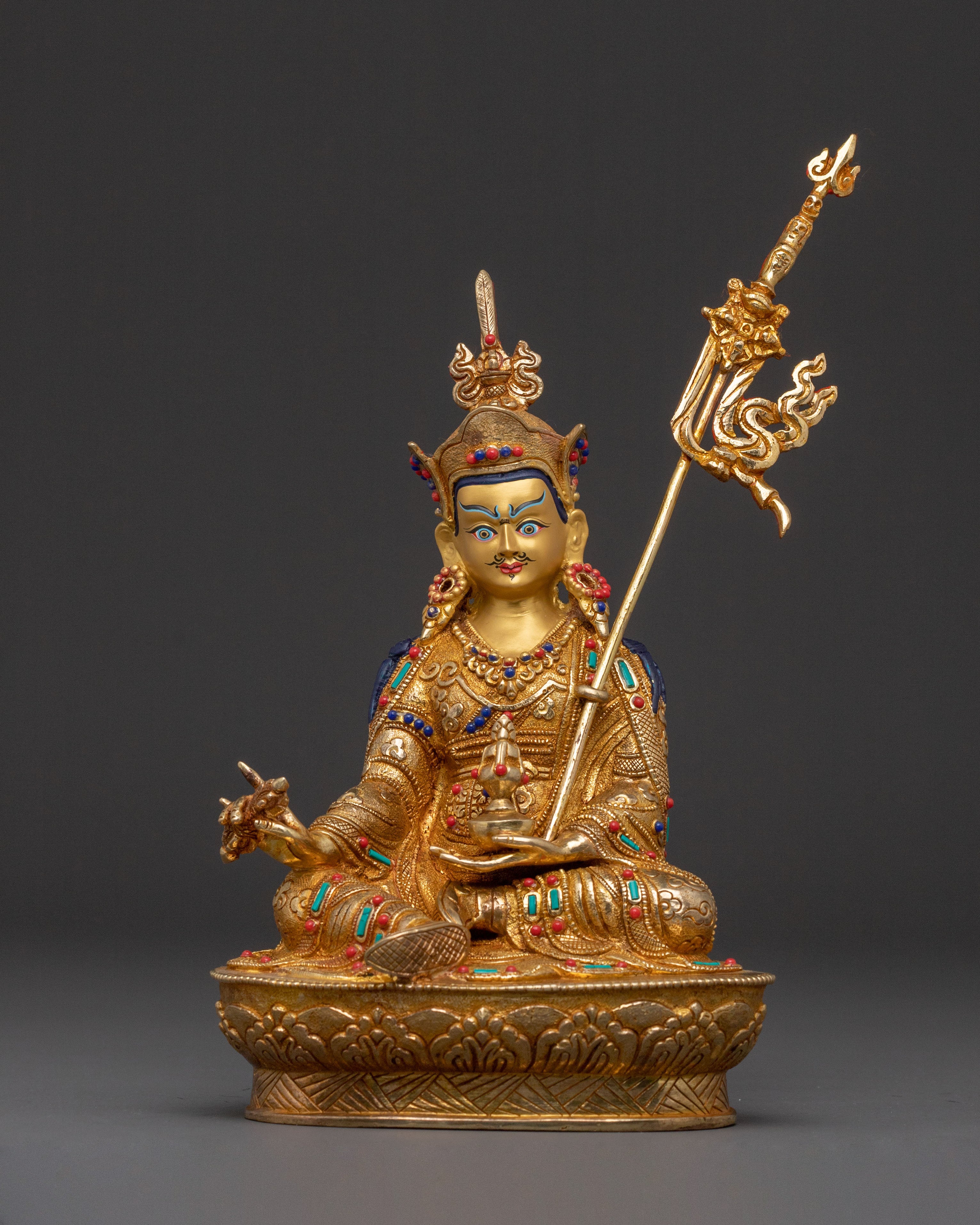 Guru Rinpoche Tantric Statue | Lotus Born Guru