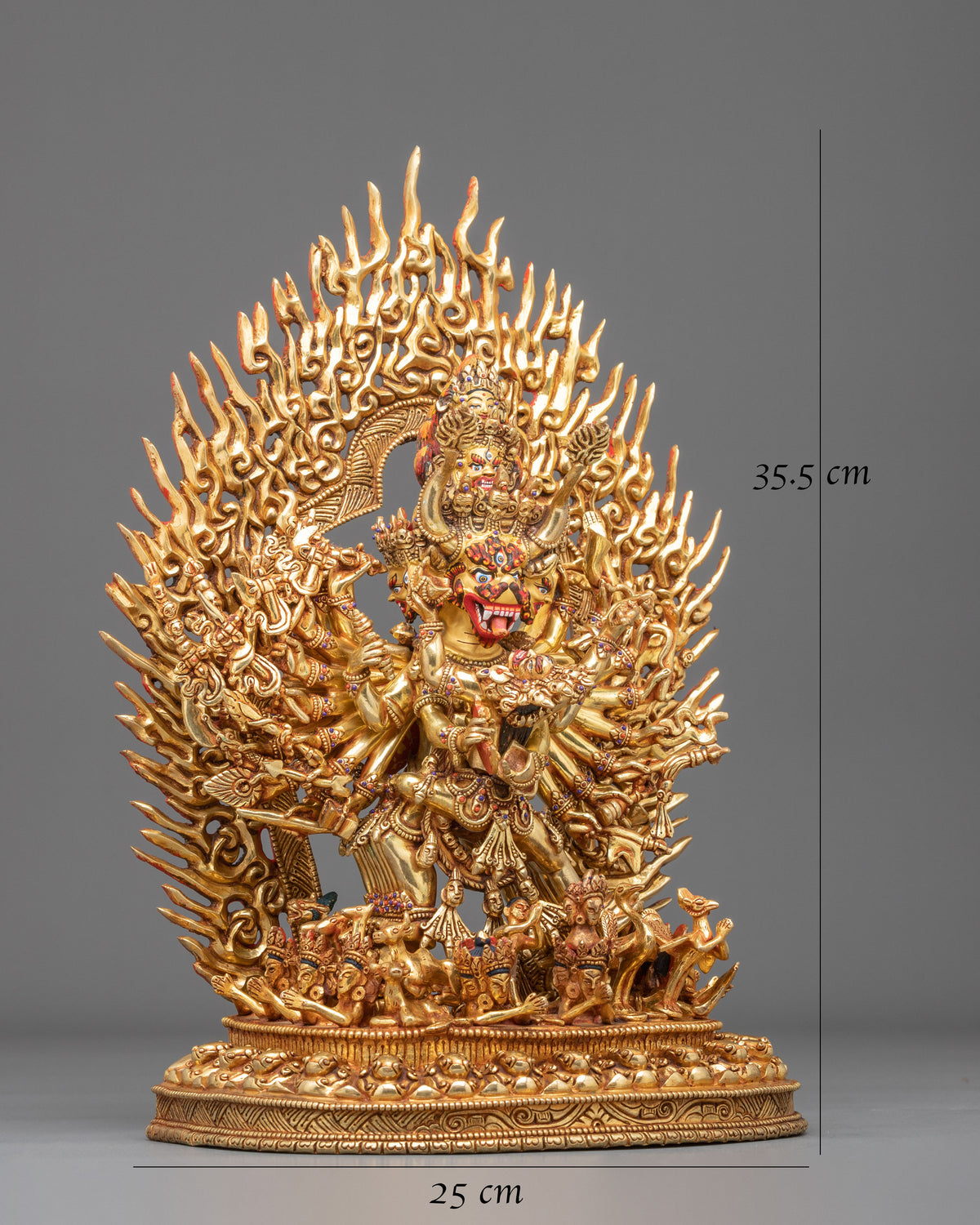 Dharma Protector Yamantaka Statue | Wrathful Conqueror of Death