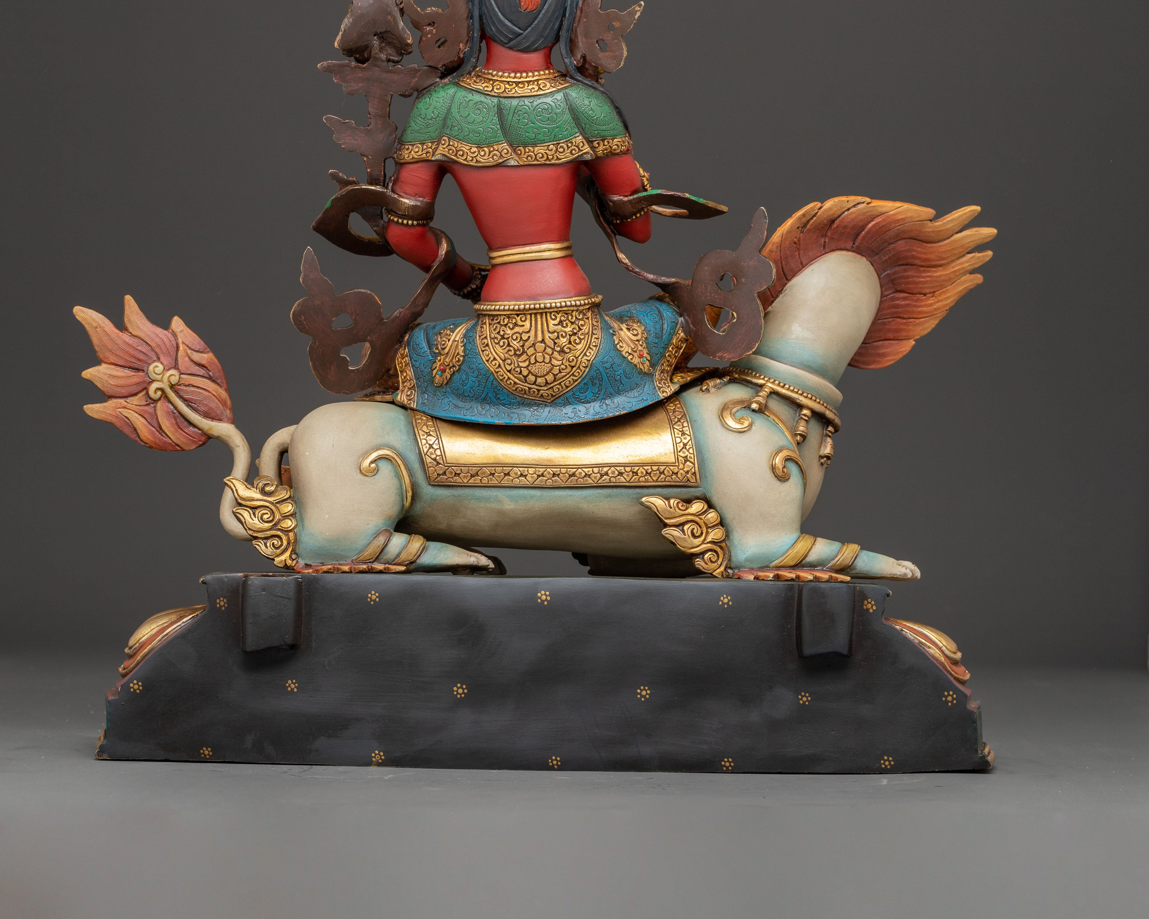 Simhanada Lokeshvara and Lokeshwor Statue Set | Symbol of Fearless Wisdom