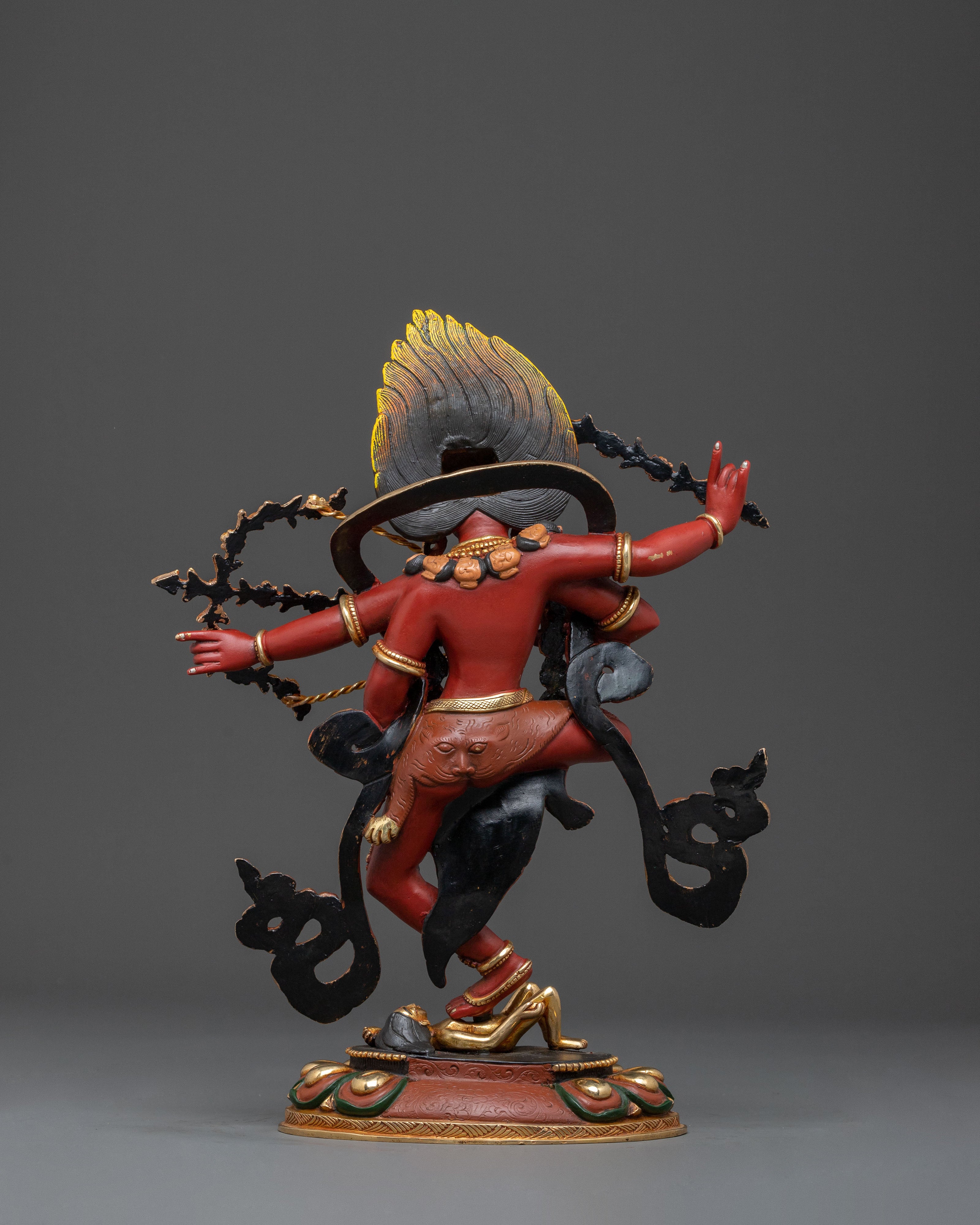 Kurukulla Statue: Vibrant Red Tara Artwork
