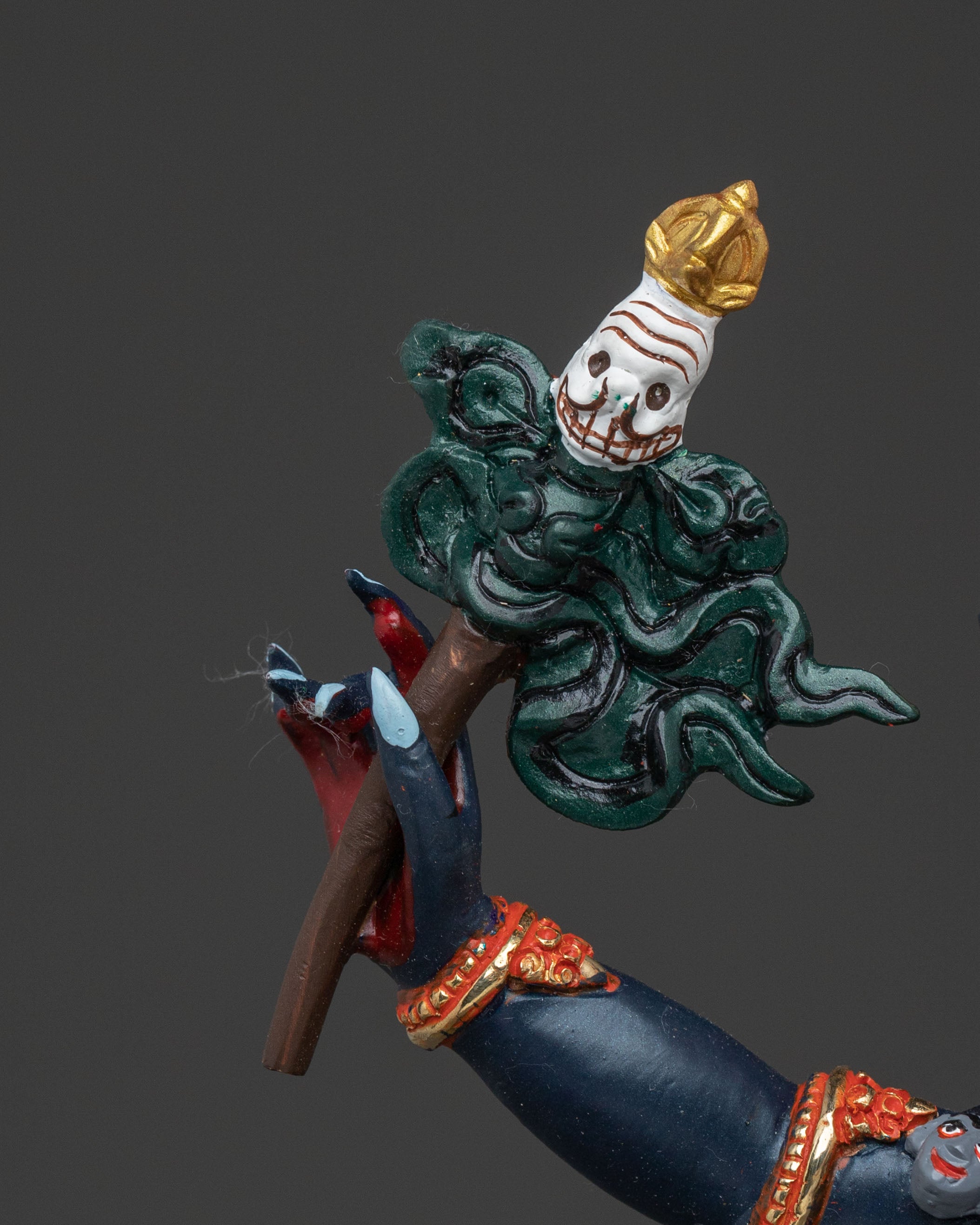 Yama Dharmaraja Sacred Figurine | Fierce Protector