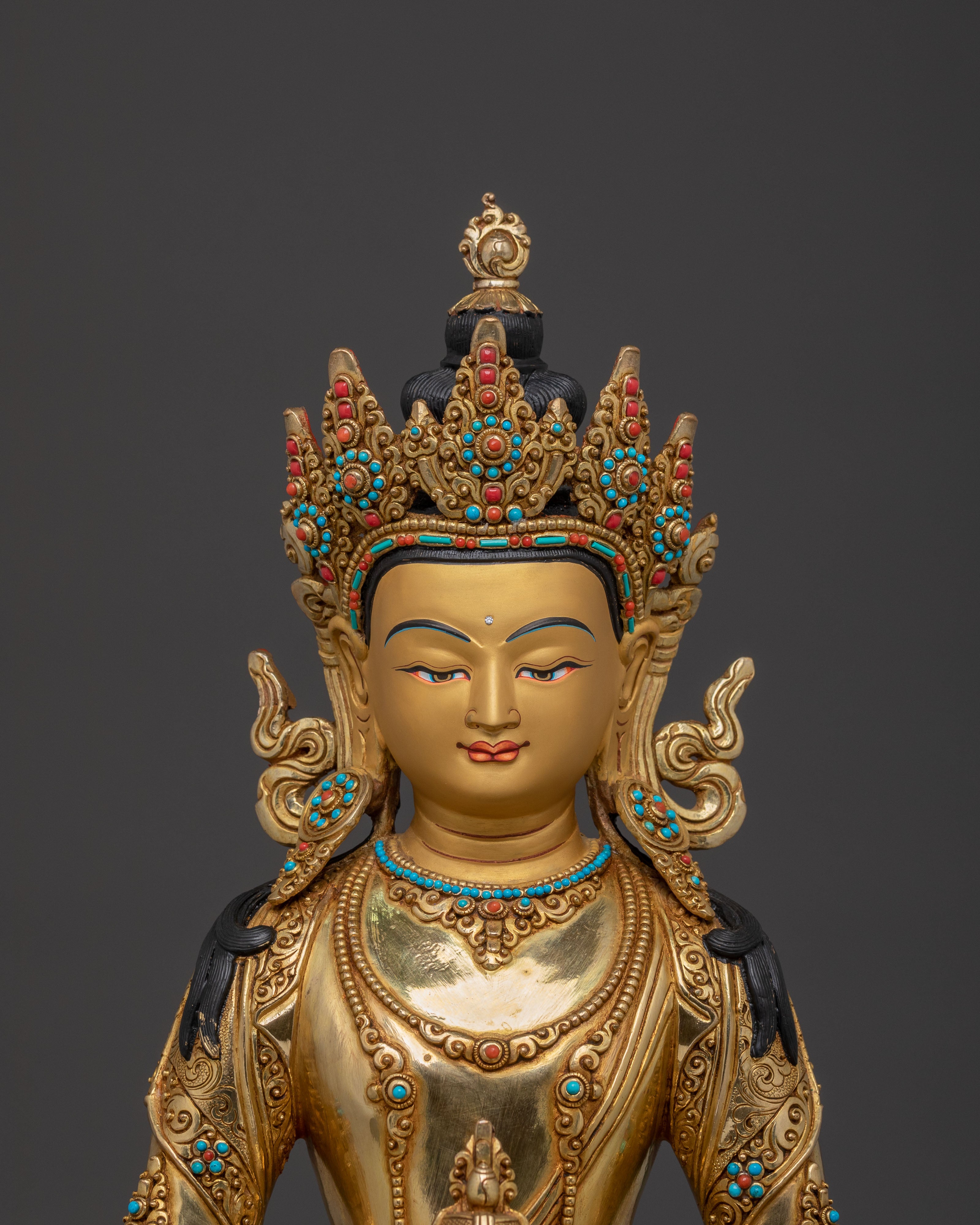 Amitayus Spiritual Statue | Prosperity Buddha