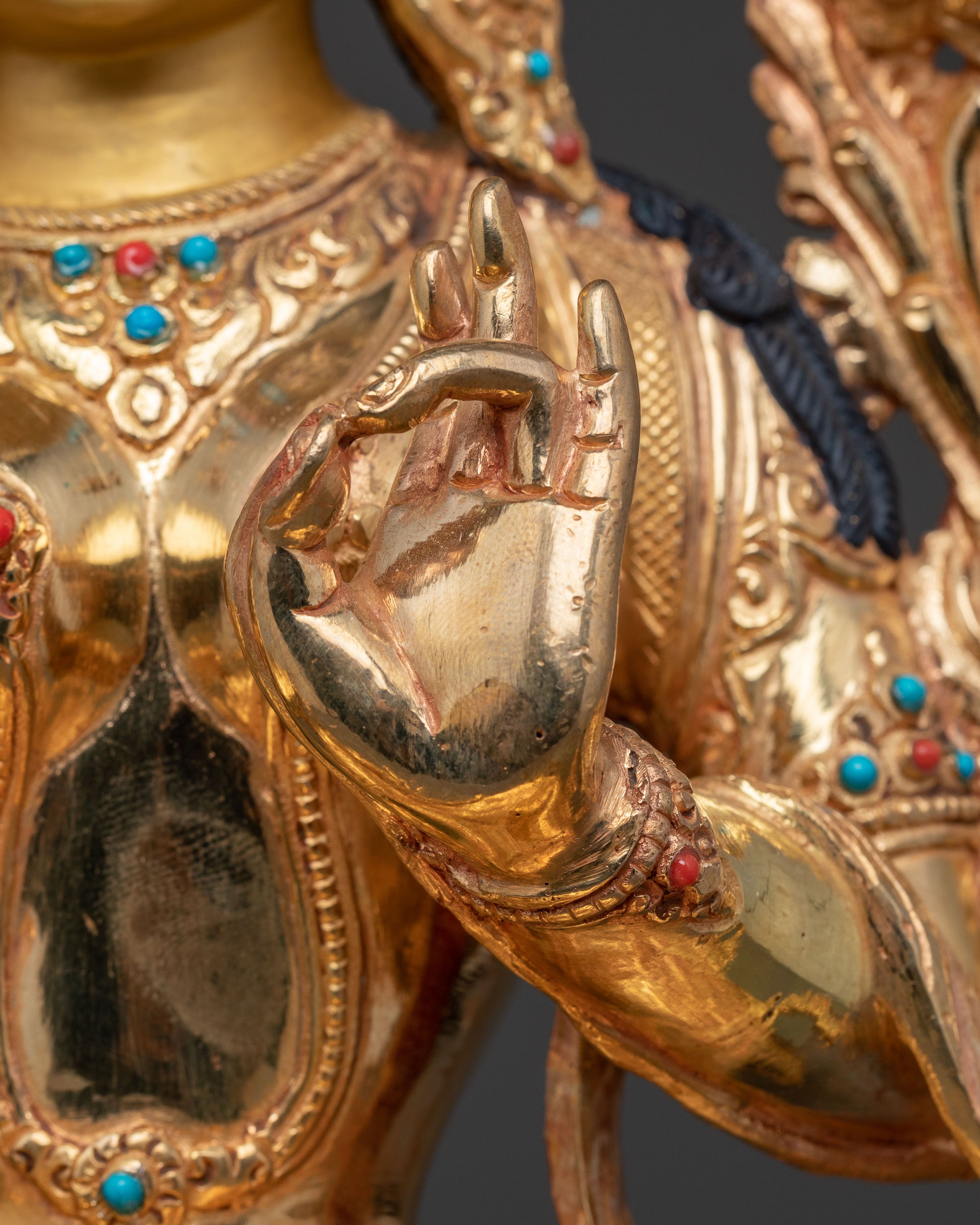 Mother of All Buddhas: Green Tara Statue