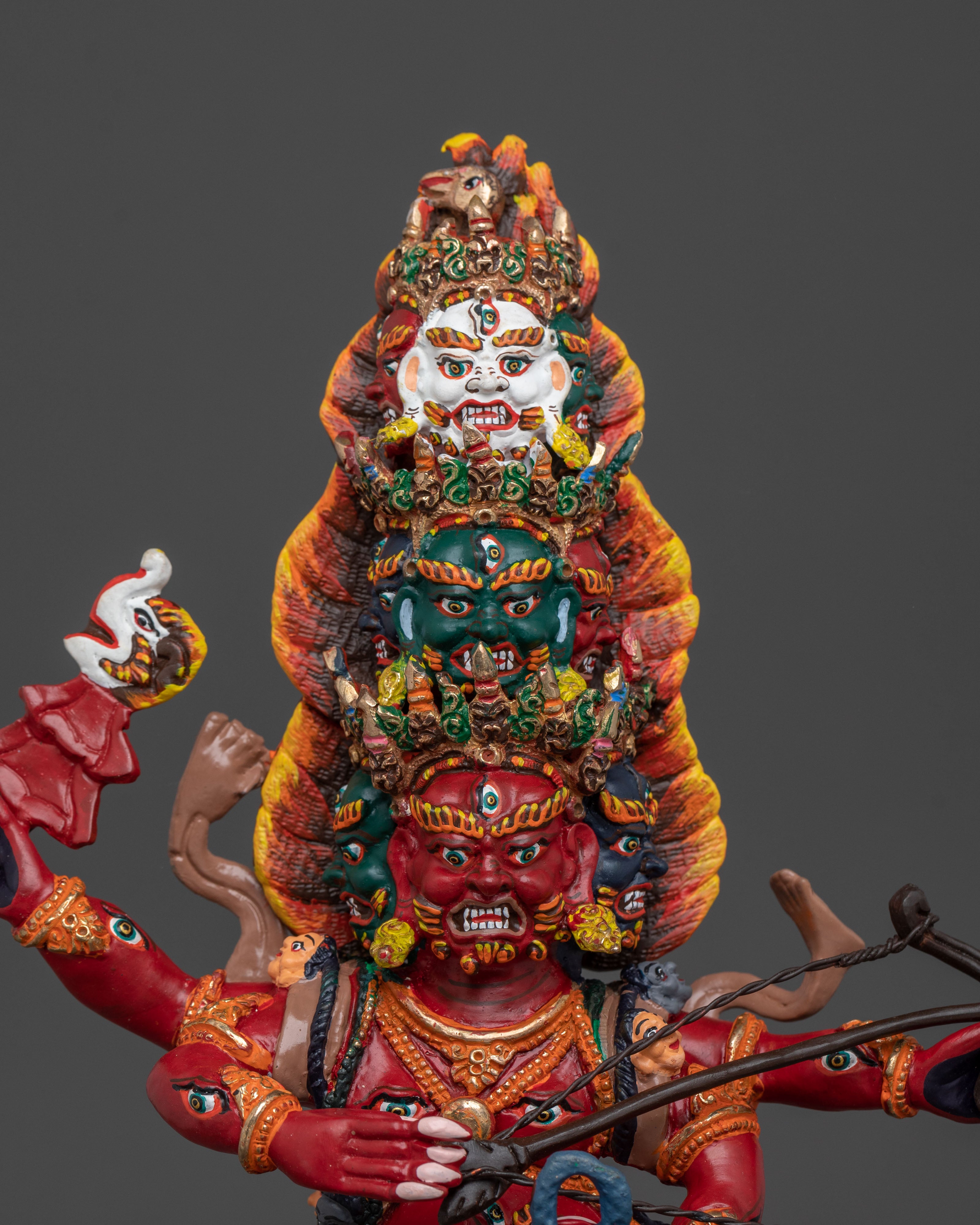 Rahula Sculpture | Tibetan Buddhist Protector