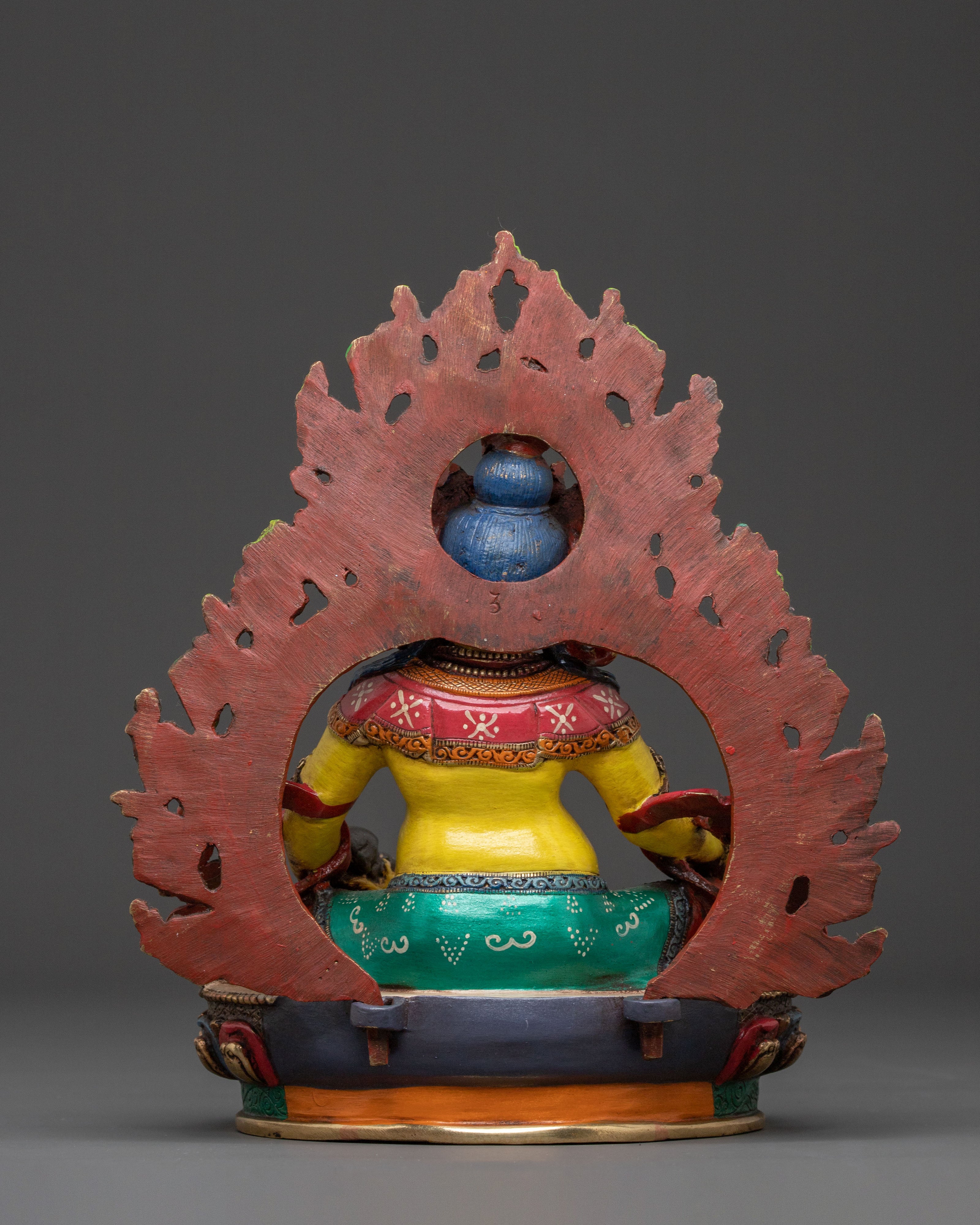 Handcrafted Dzambhala Statue | Tibetan Wealth Deity