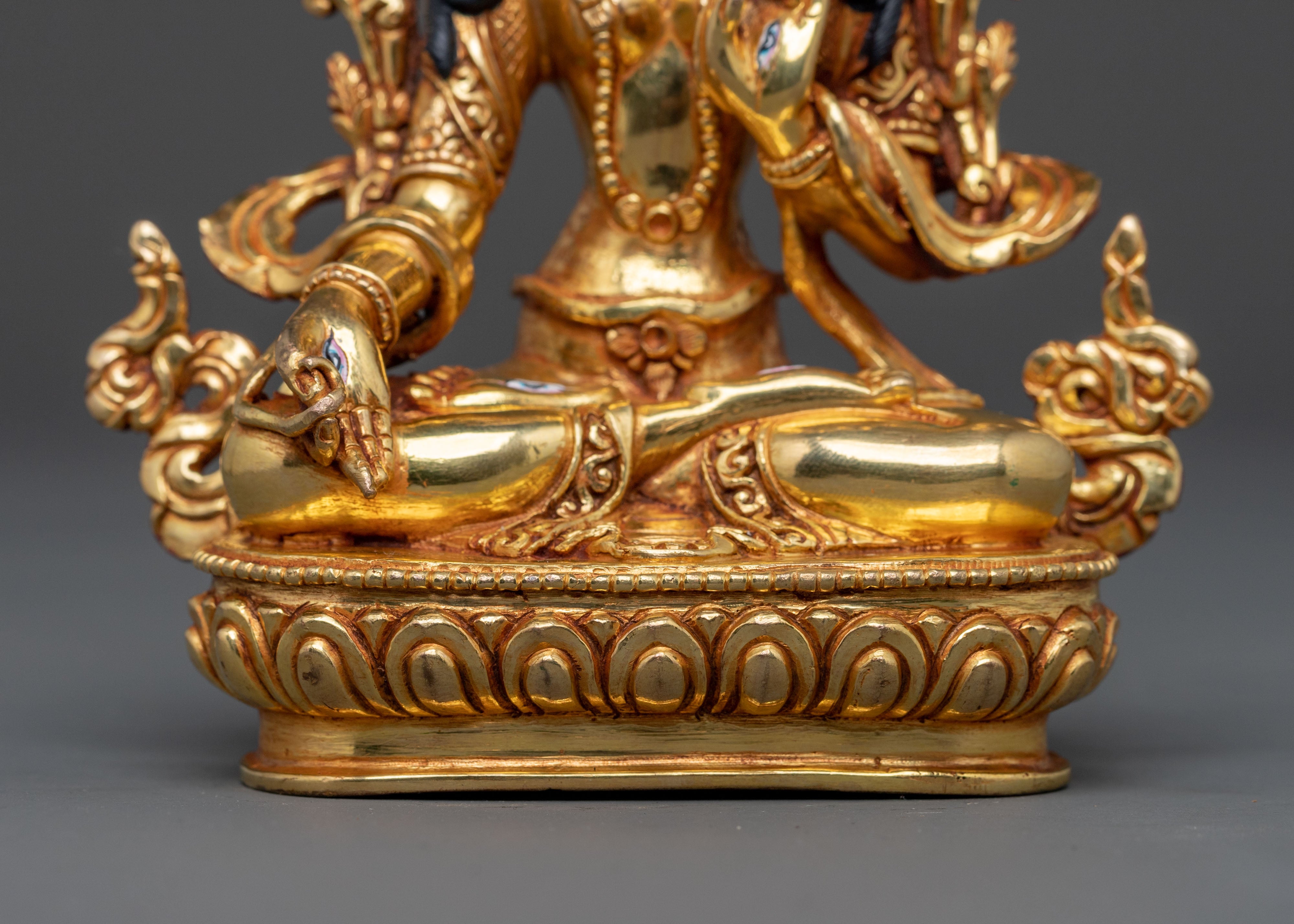 Handcrafted White Tara Statue | Healing Compassion